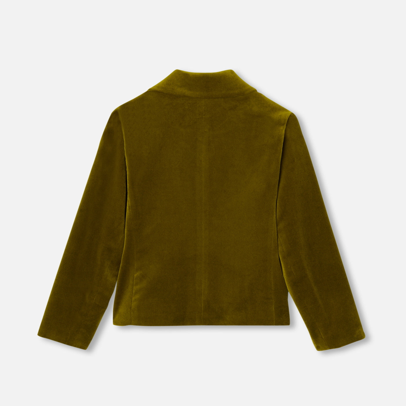 Girl blazer in smooth velvet