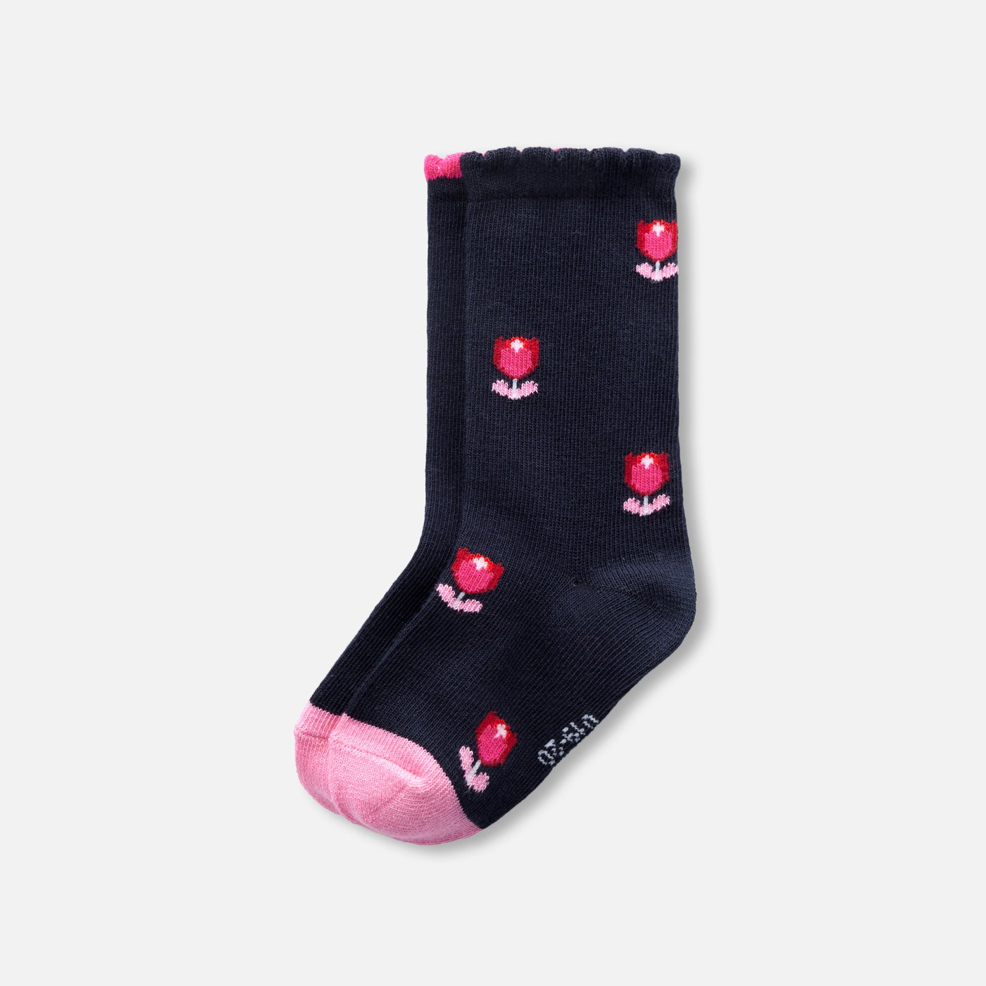 Baby girl duo of high socks