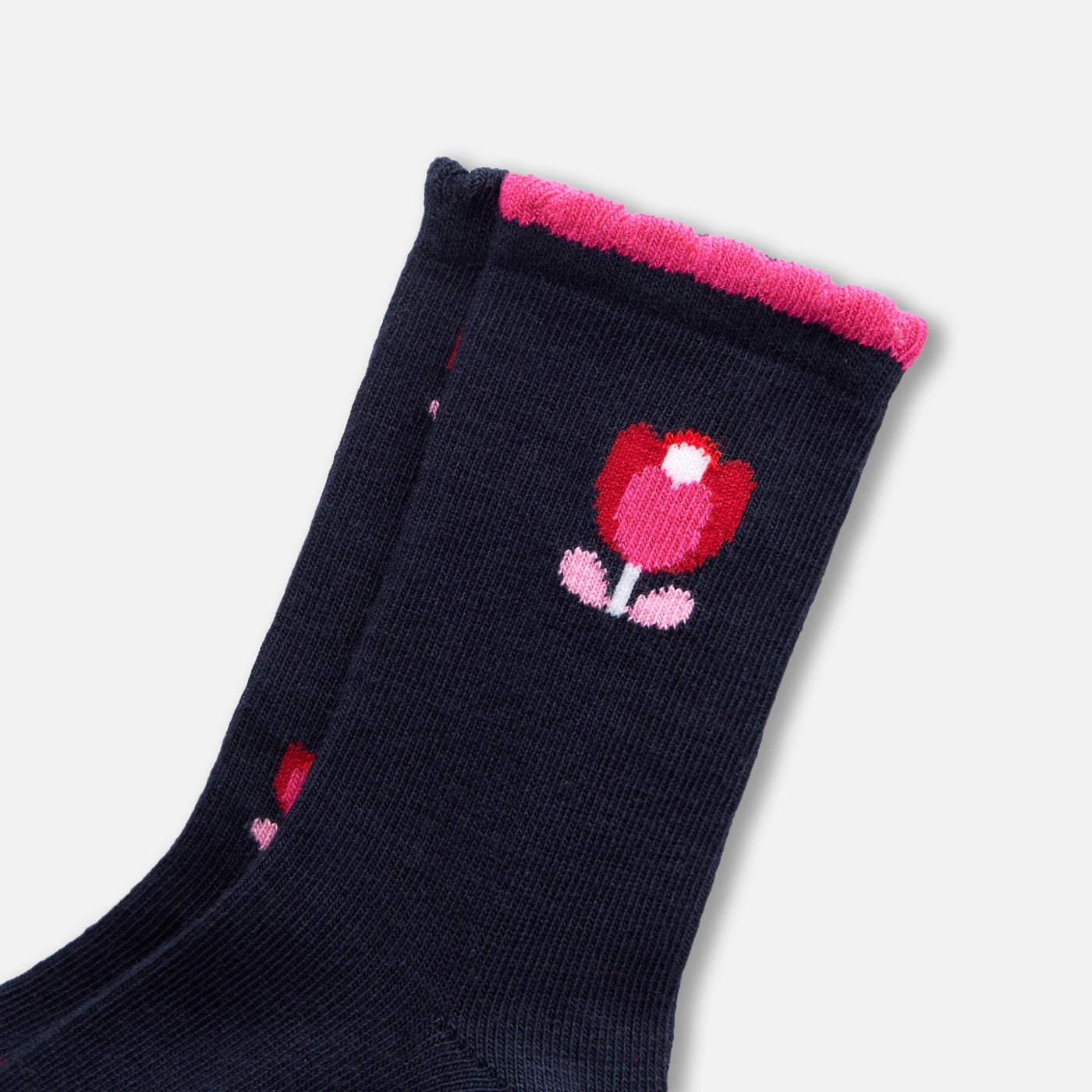 Baby girl duo of high socks