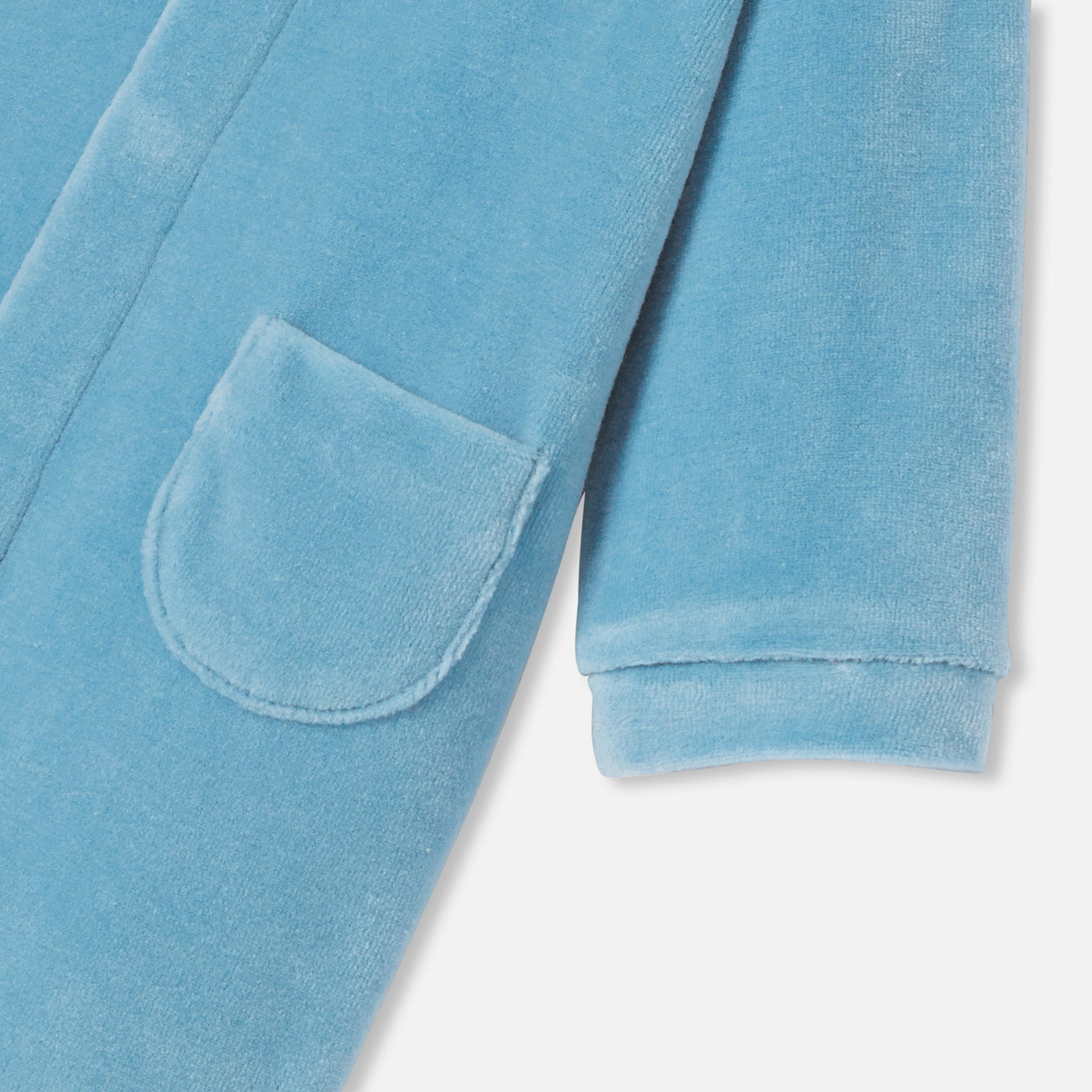 Baby boy velvet pyjamas