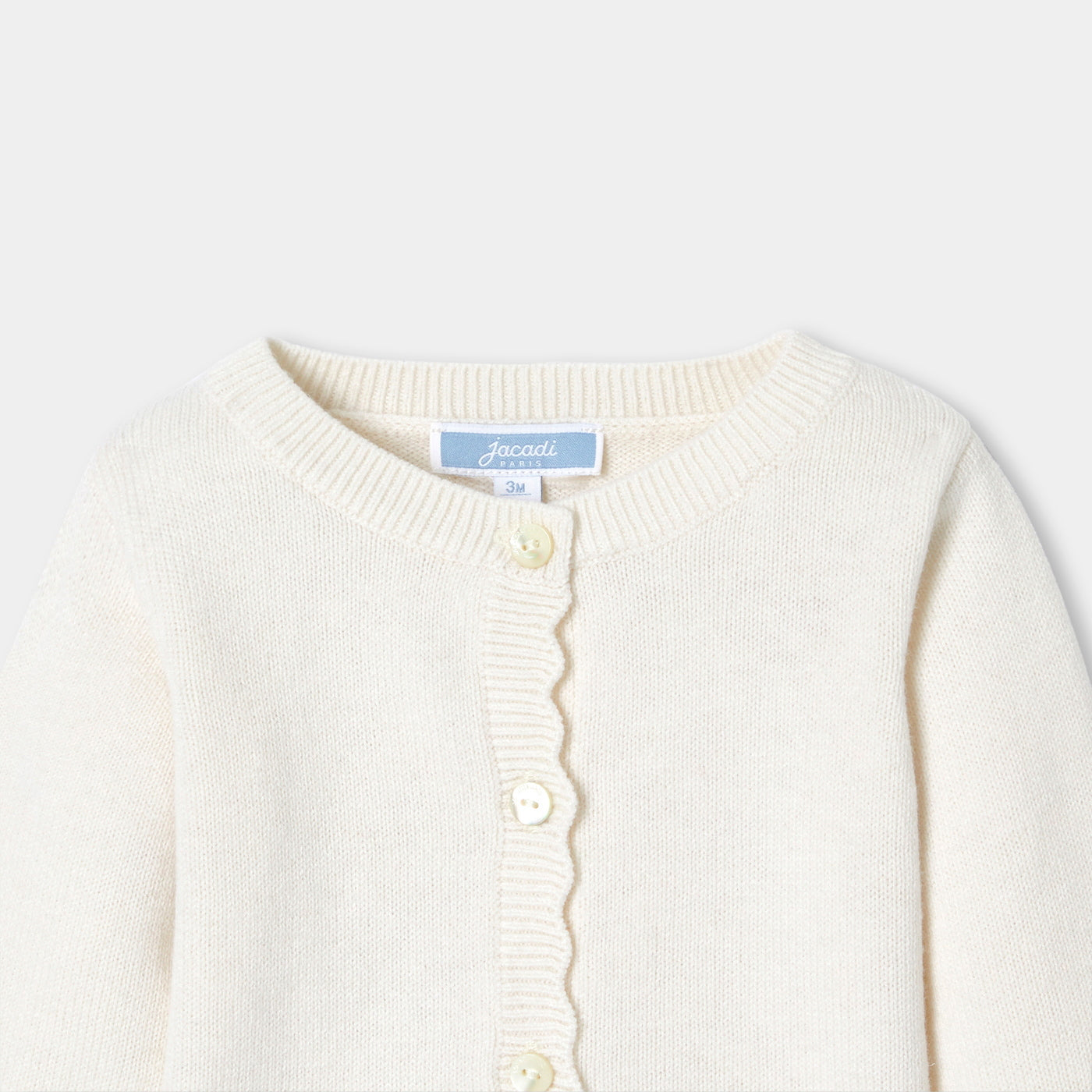 Baby girl jersey cardigan