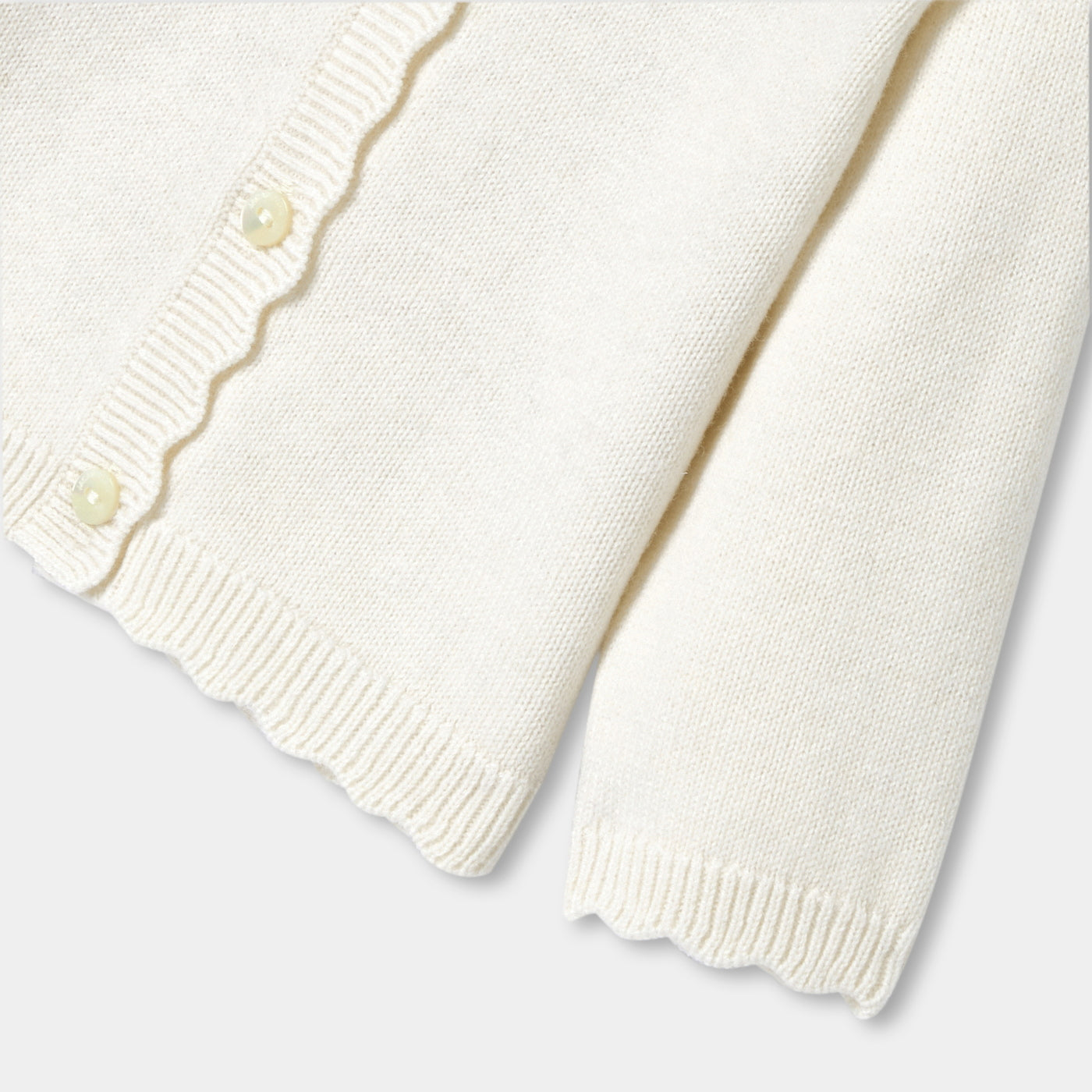 Baby girl jersey cardigan