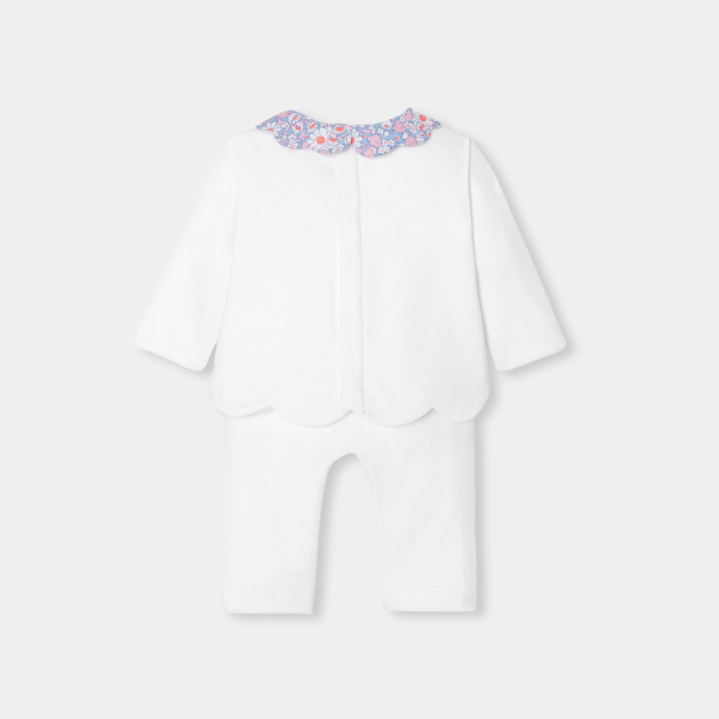 Baby girl set in double jersey
