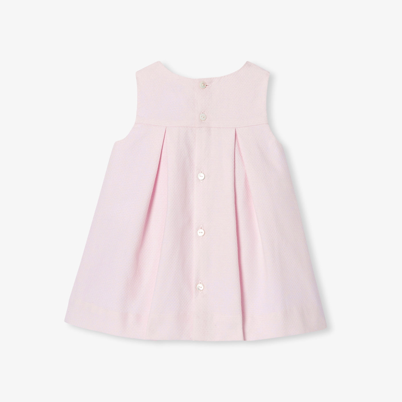 Baby girl dress in cotton piqué