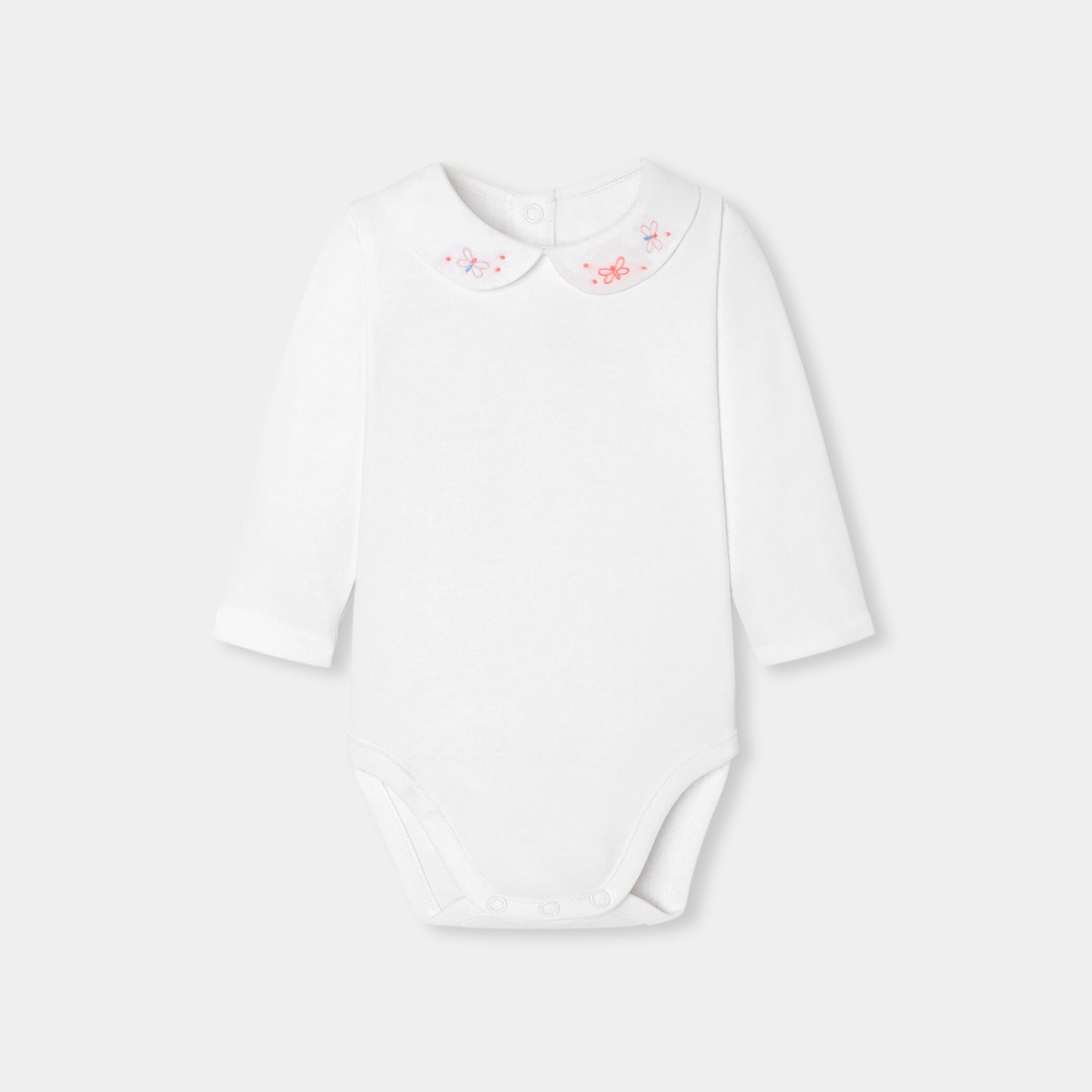 Baby girl long sleeve bodysuit