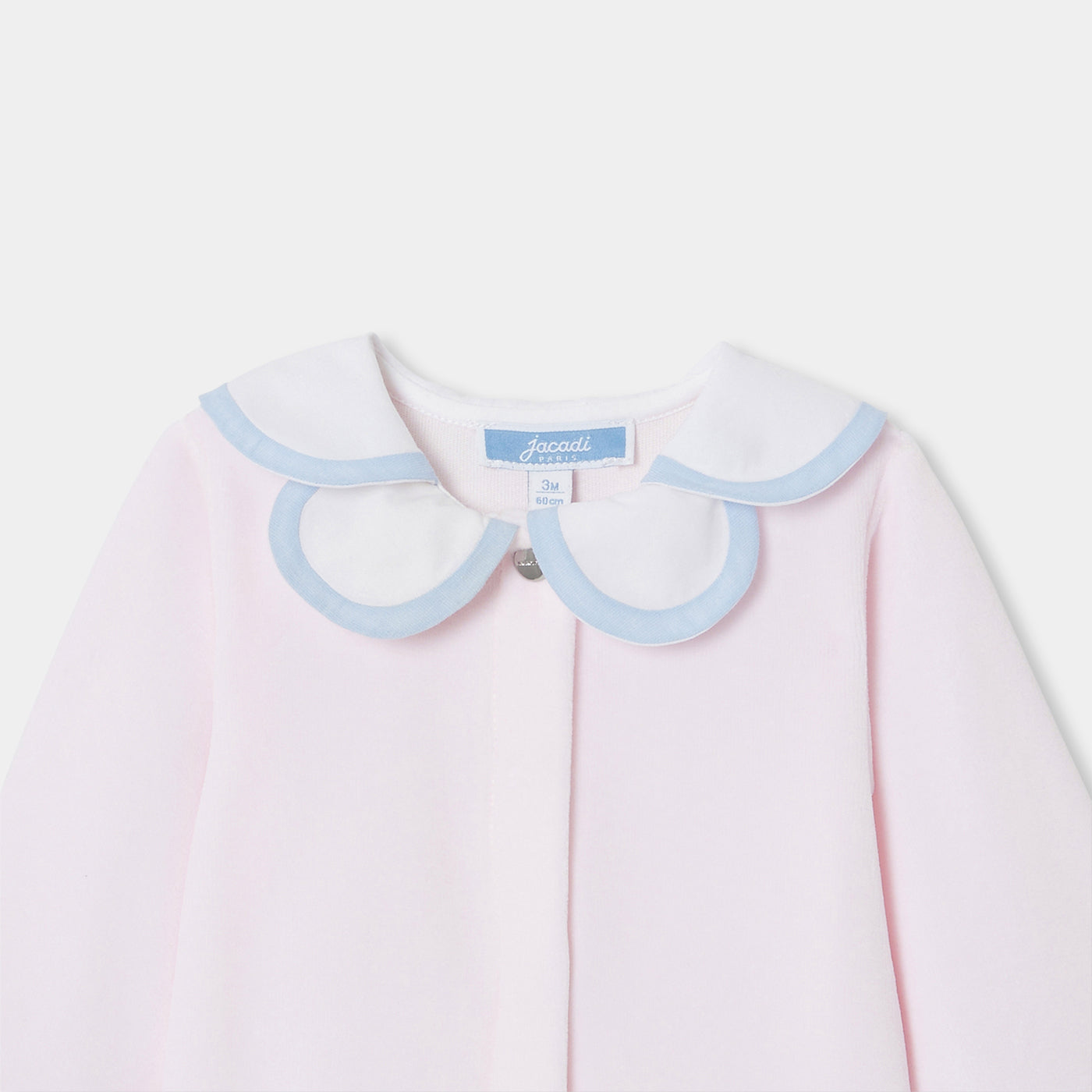 Baby girl velvet pyjamas