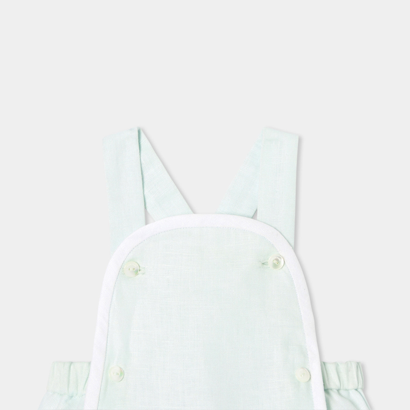 Baby linen romper