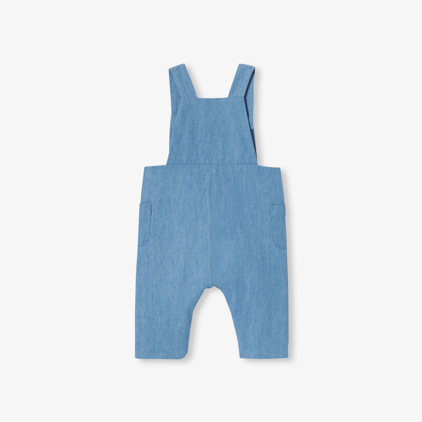 Baby lightweight denim overalls