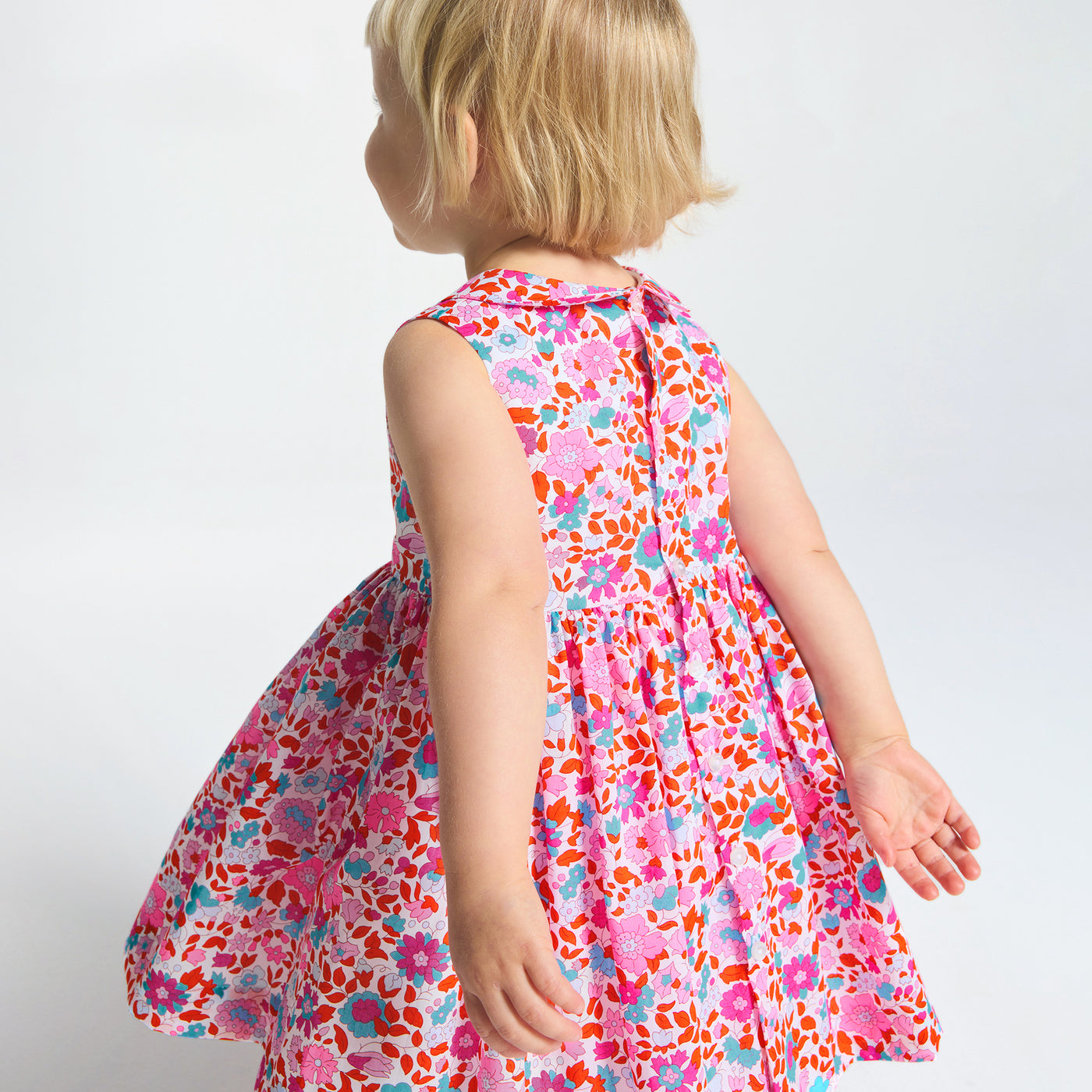 Baby girl dress in Liberty fabric