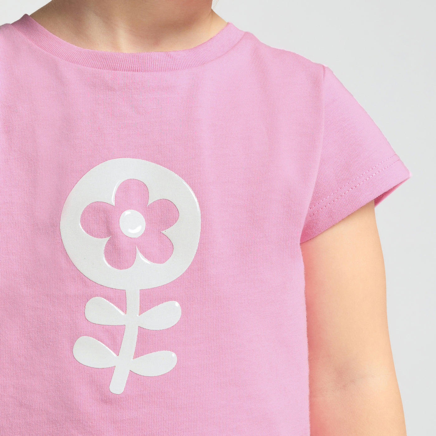 Baby girl short-sleeved T-shirt