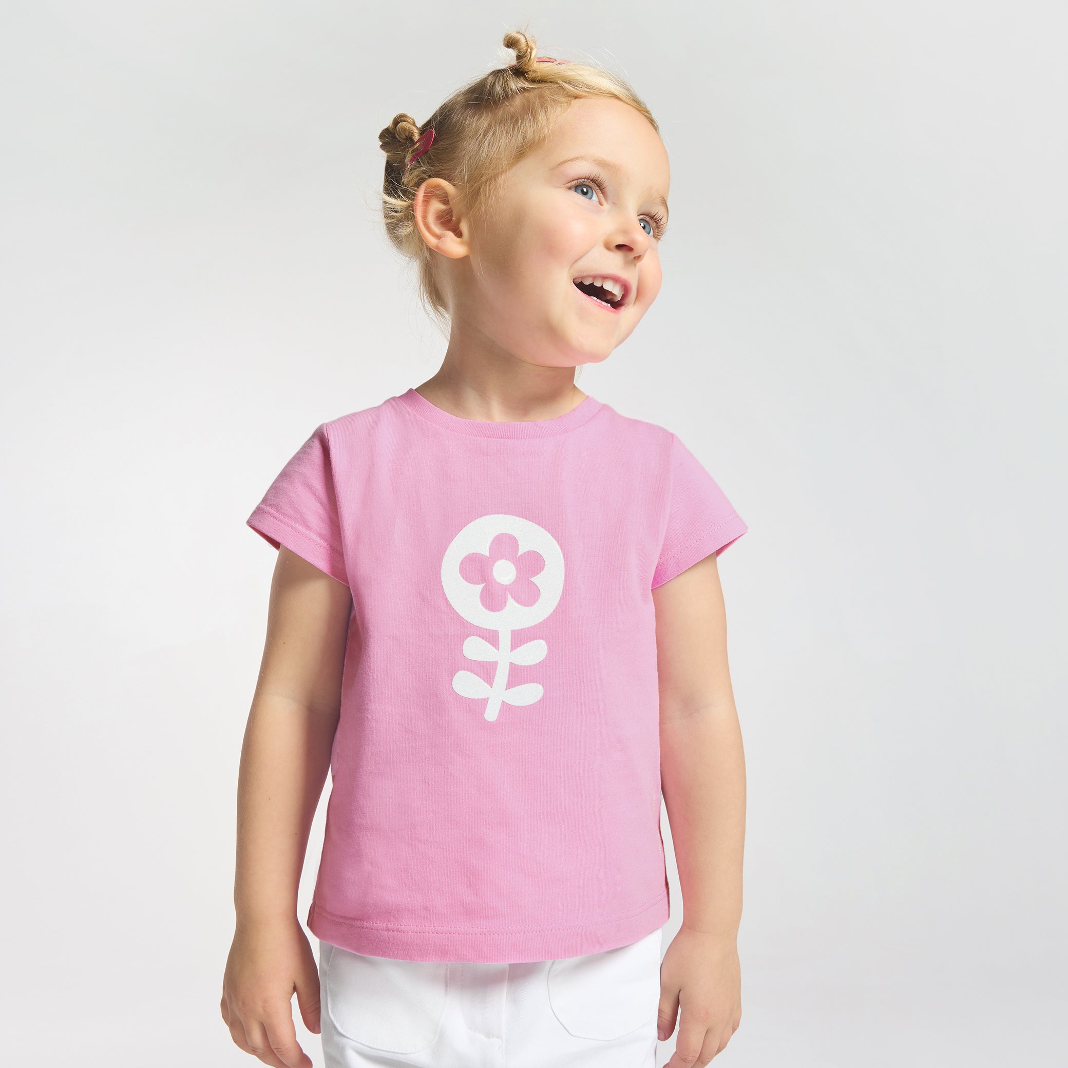 Baby girl short-sleeved T-shirt