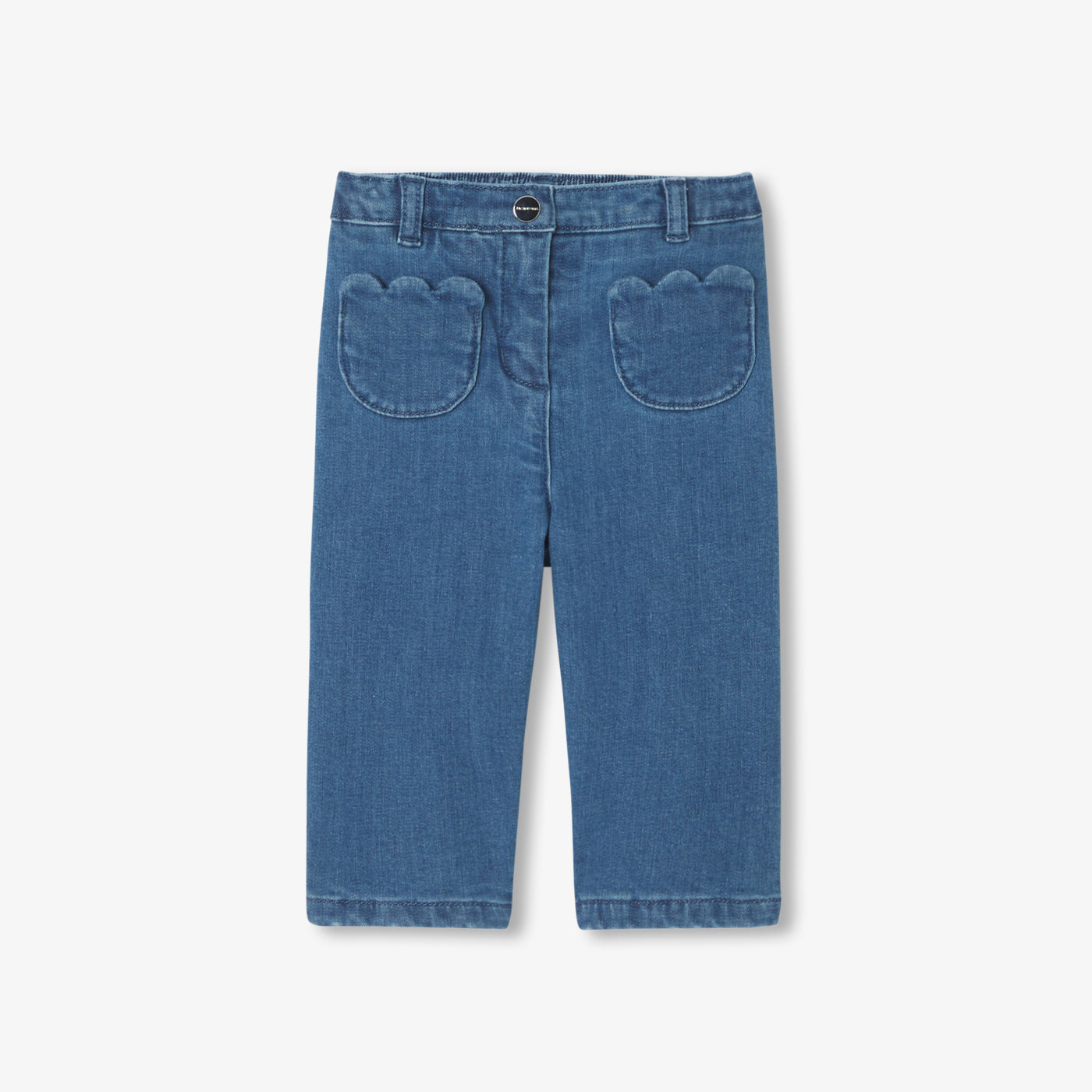 Baby girl denim trousers