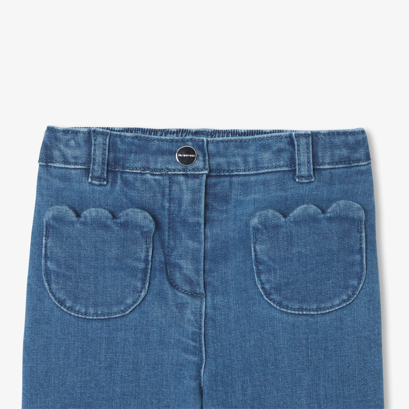 Baby girl denim trousers