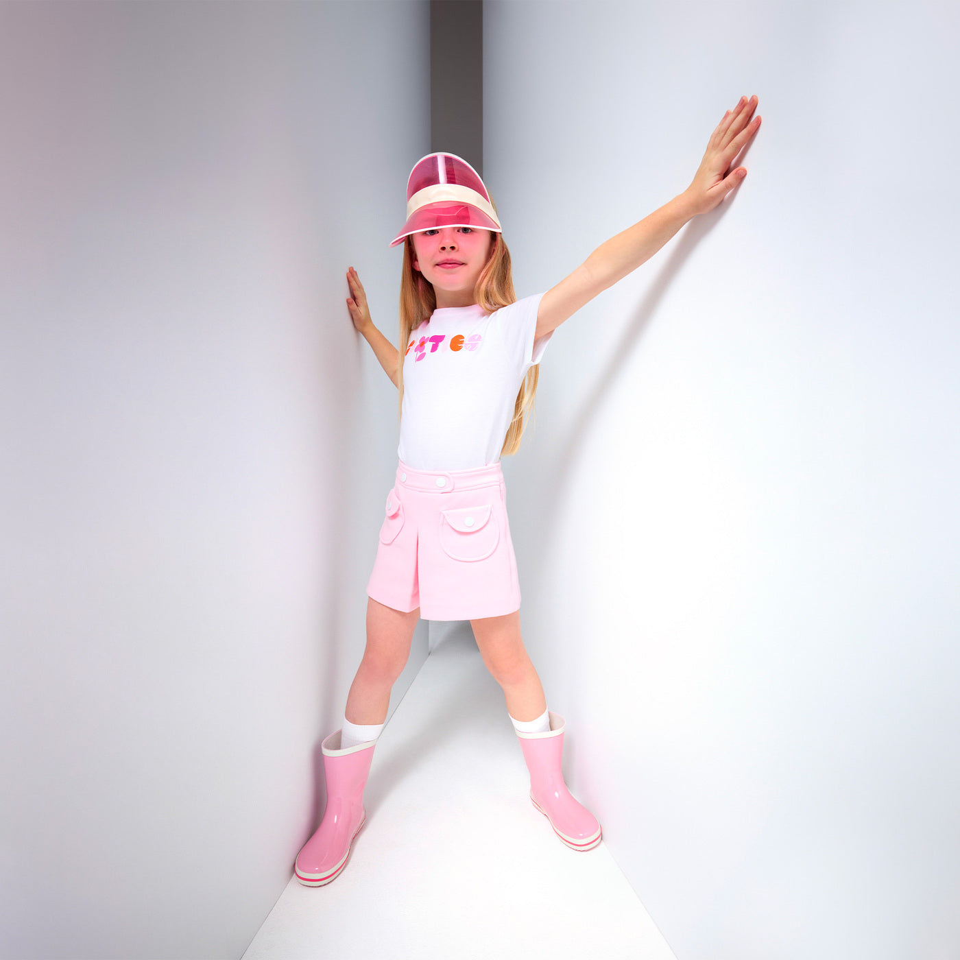 Girl short-sleeved T-shirt