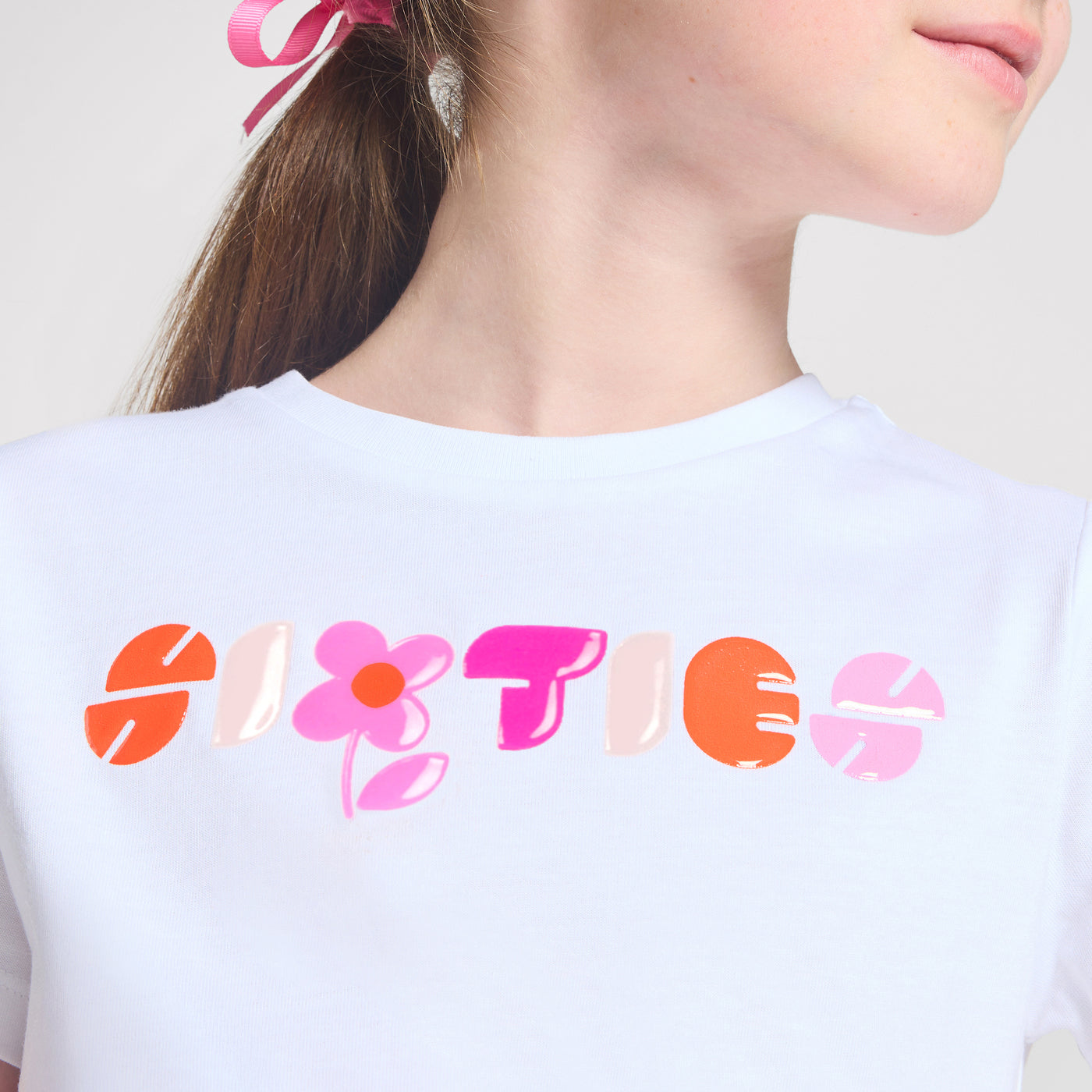 Girl short-sleeved T-shirt