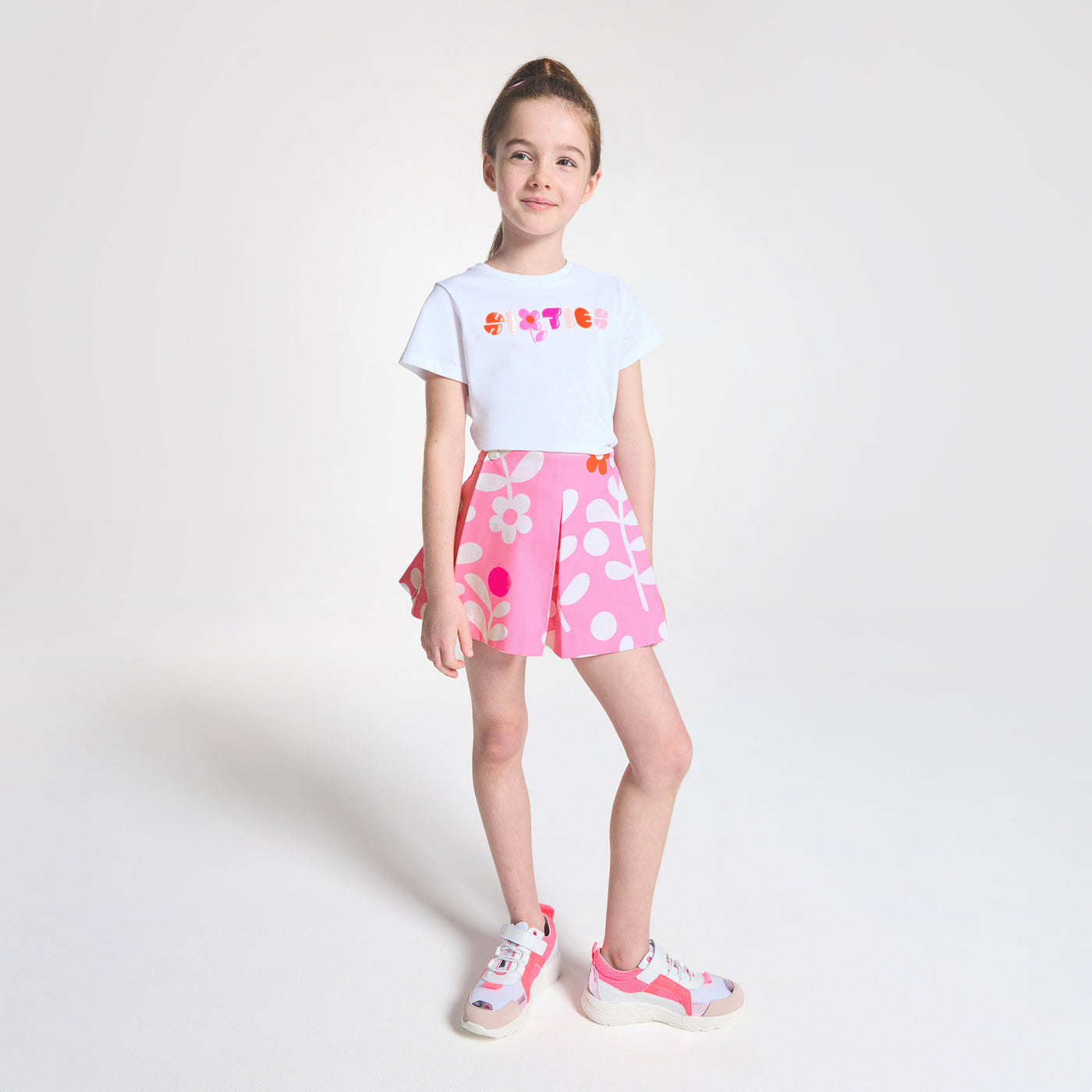 Girl short-sleeved T-shirt