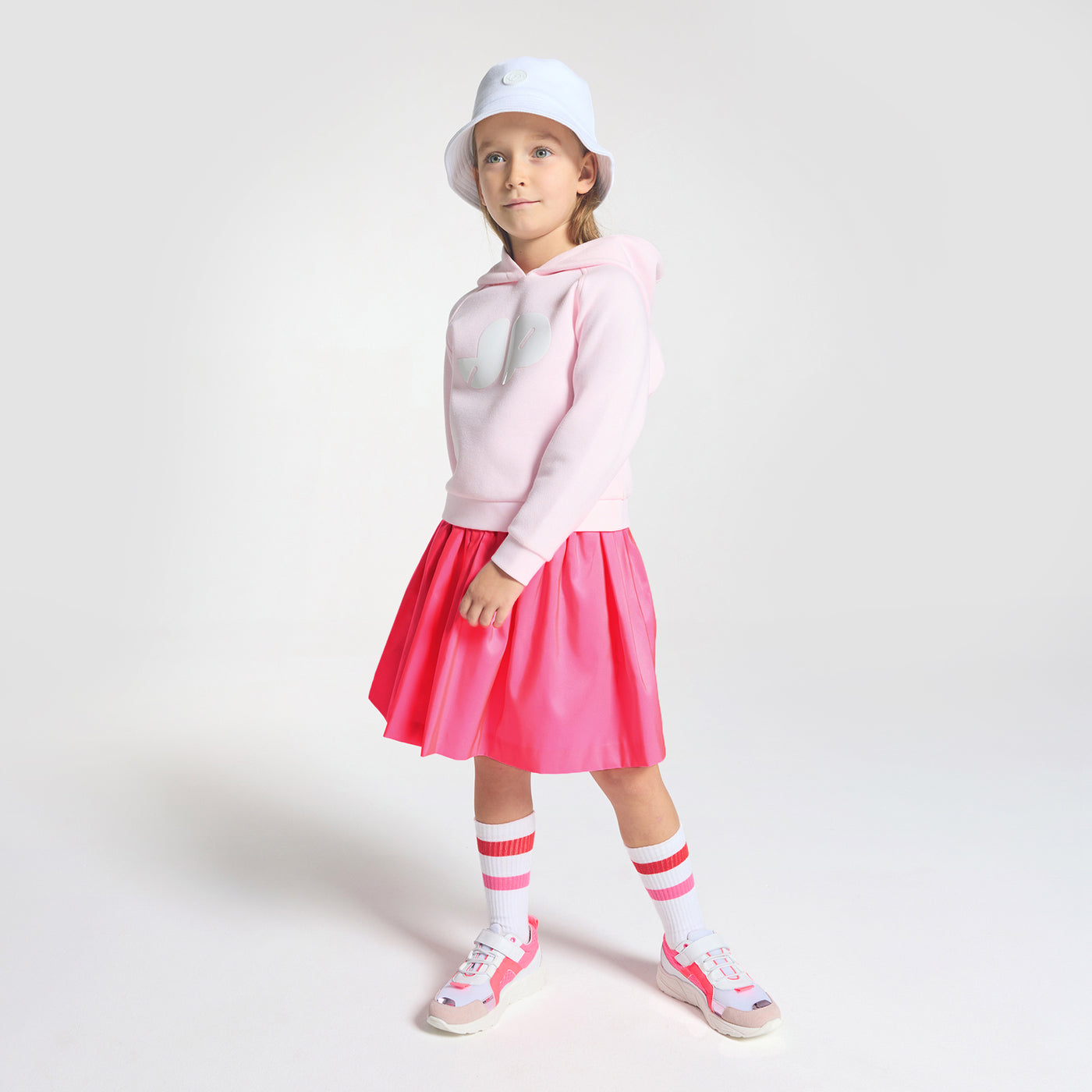 Girl taffeta skirt