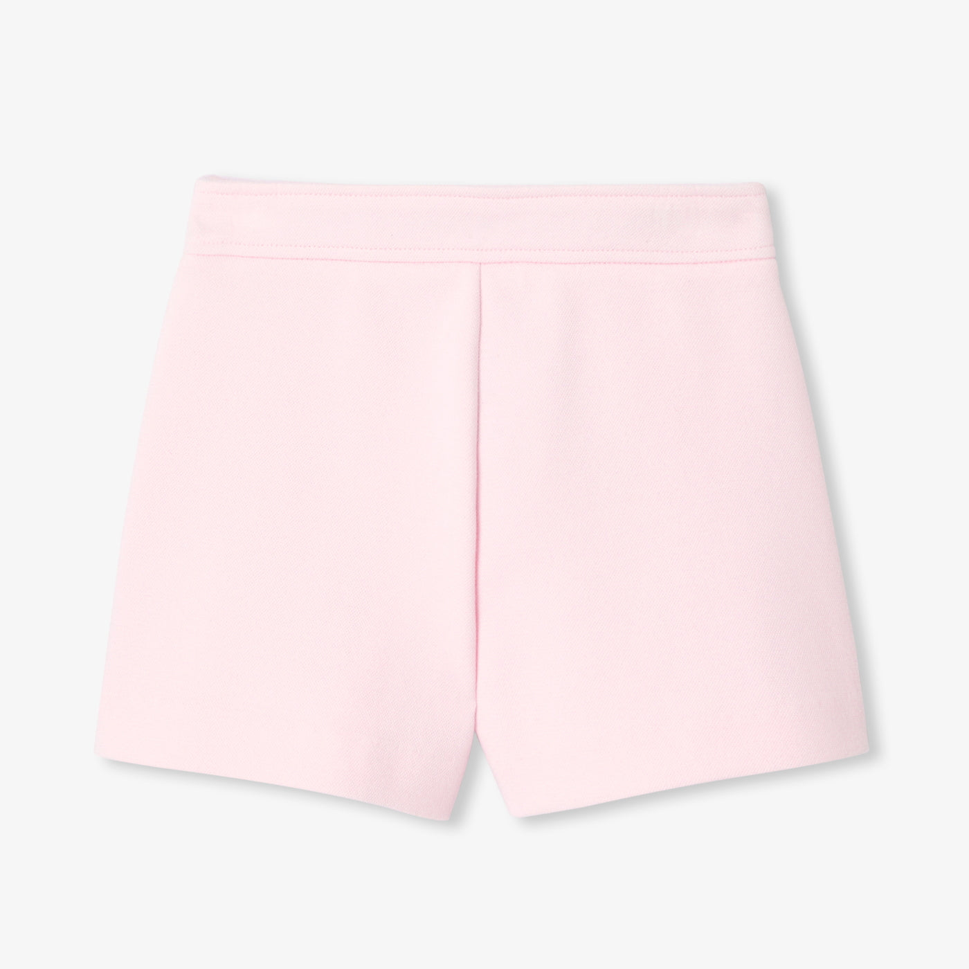 Girl short skirt in piqué knit