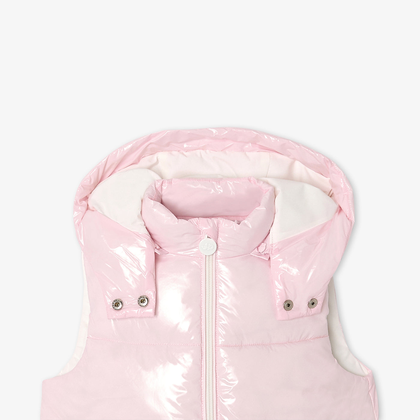 Girl sleeveless padded jacket