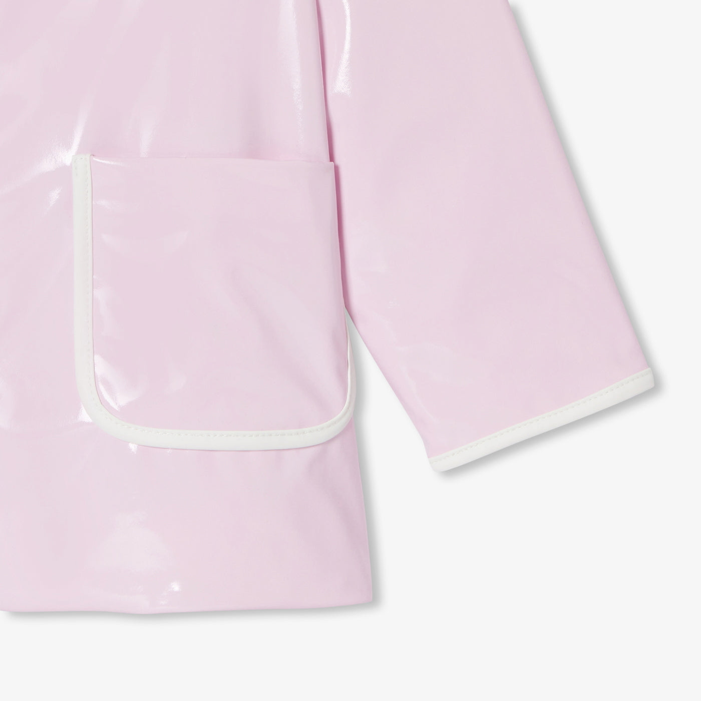 Girl matte raincoat