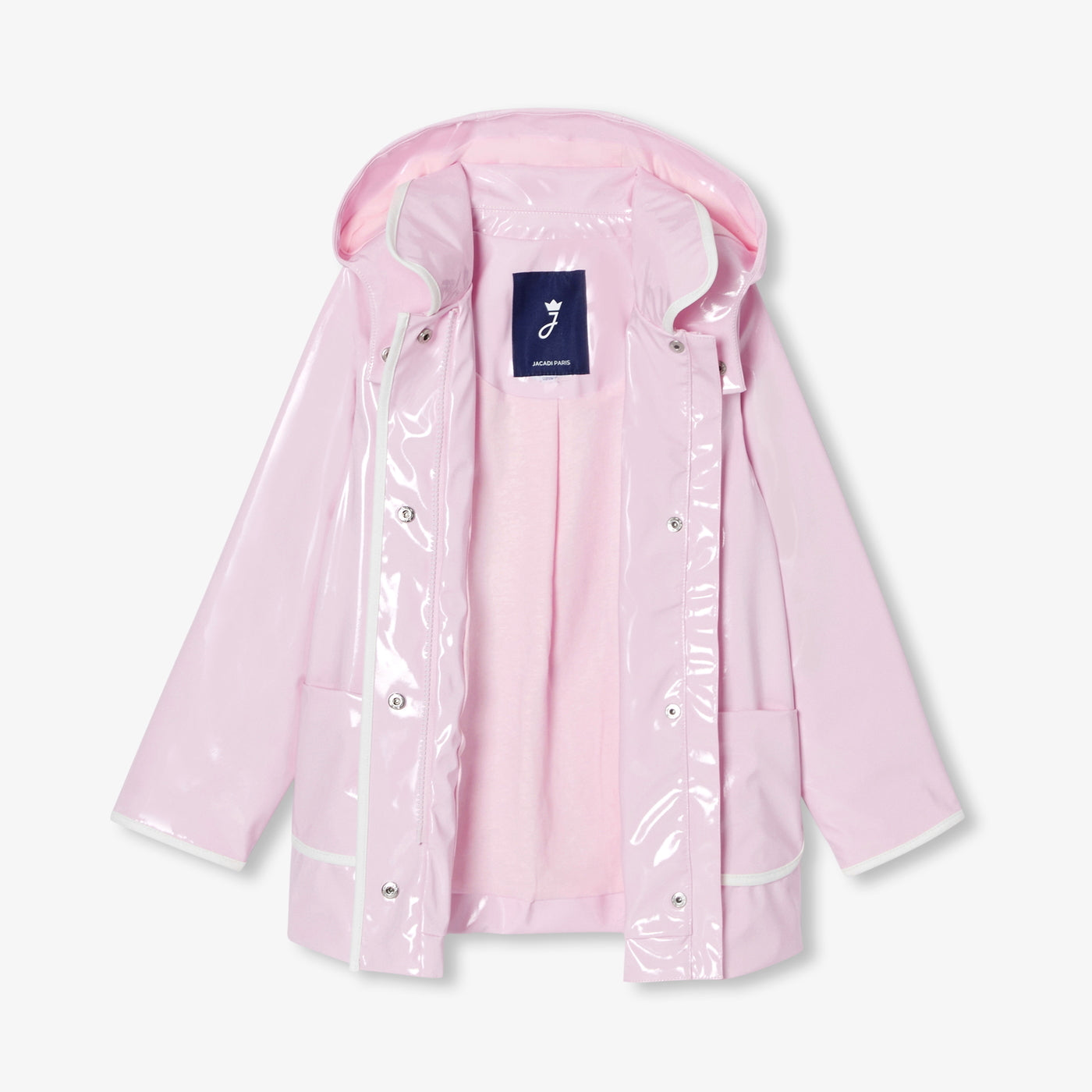 Girl matte raincoat