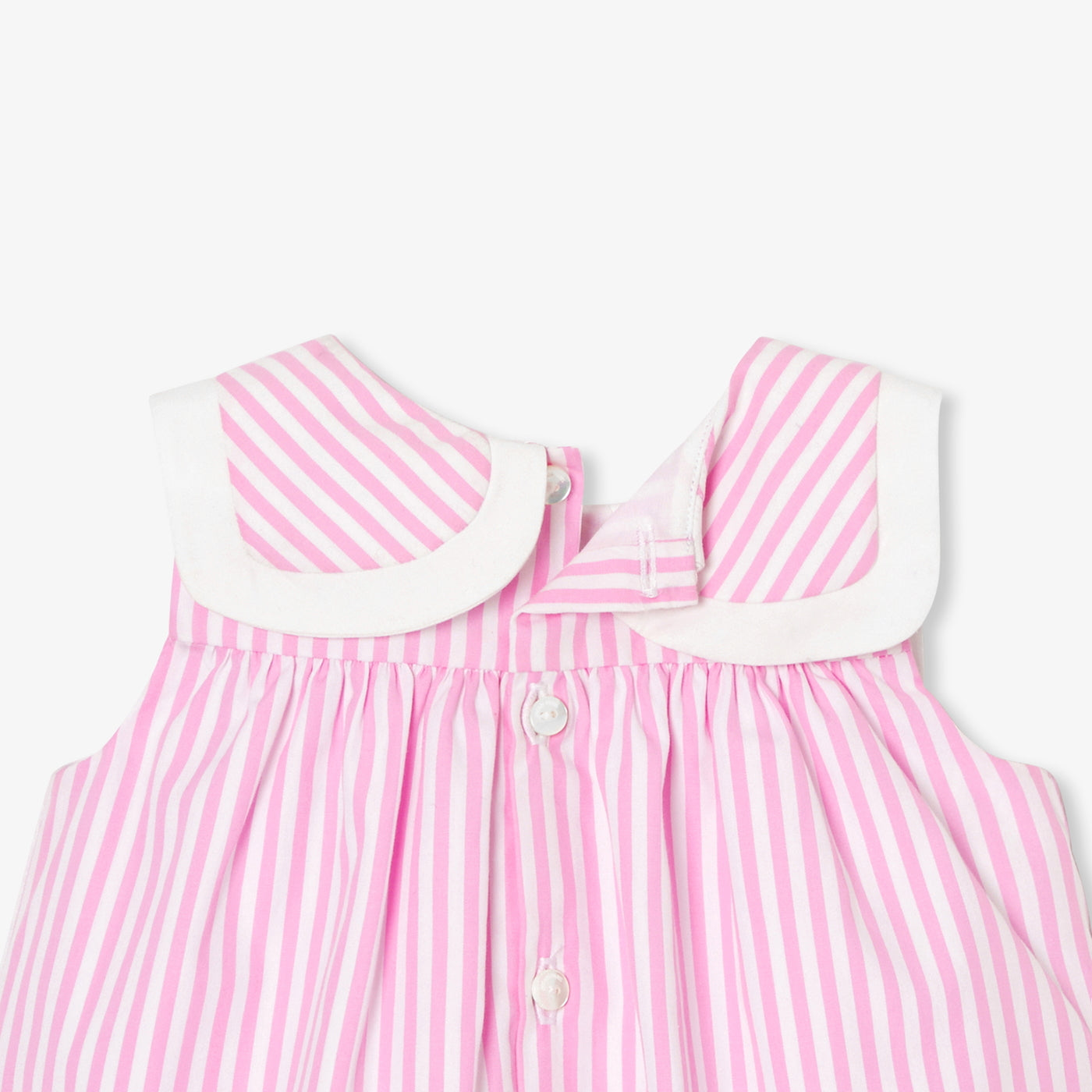 Baby girl dress in poplin
