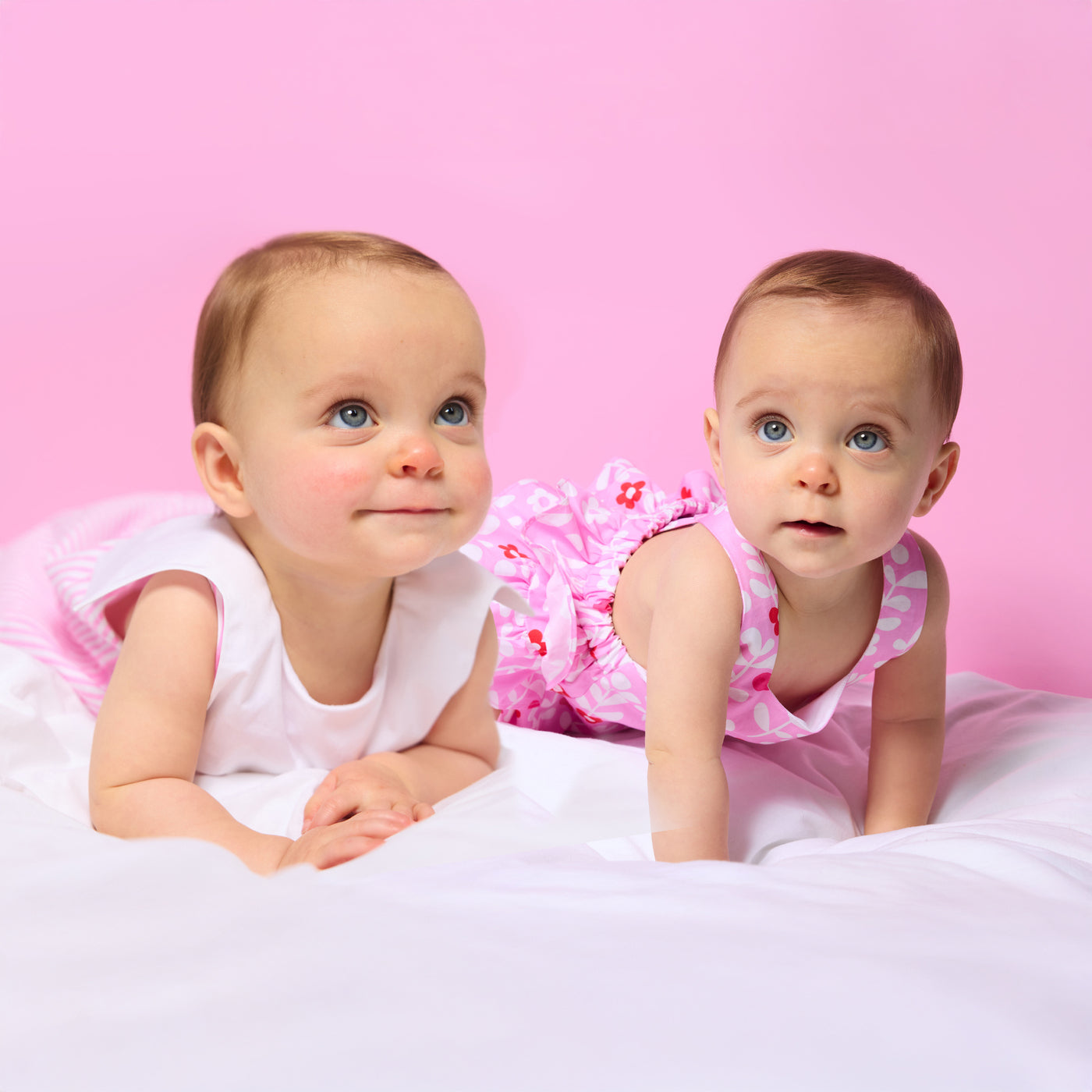 Baby girl dress in poplin