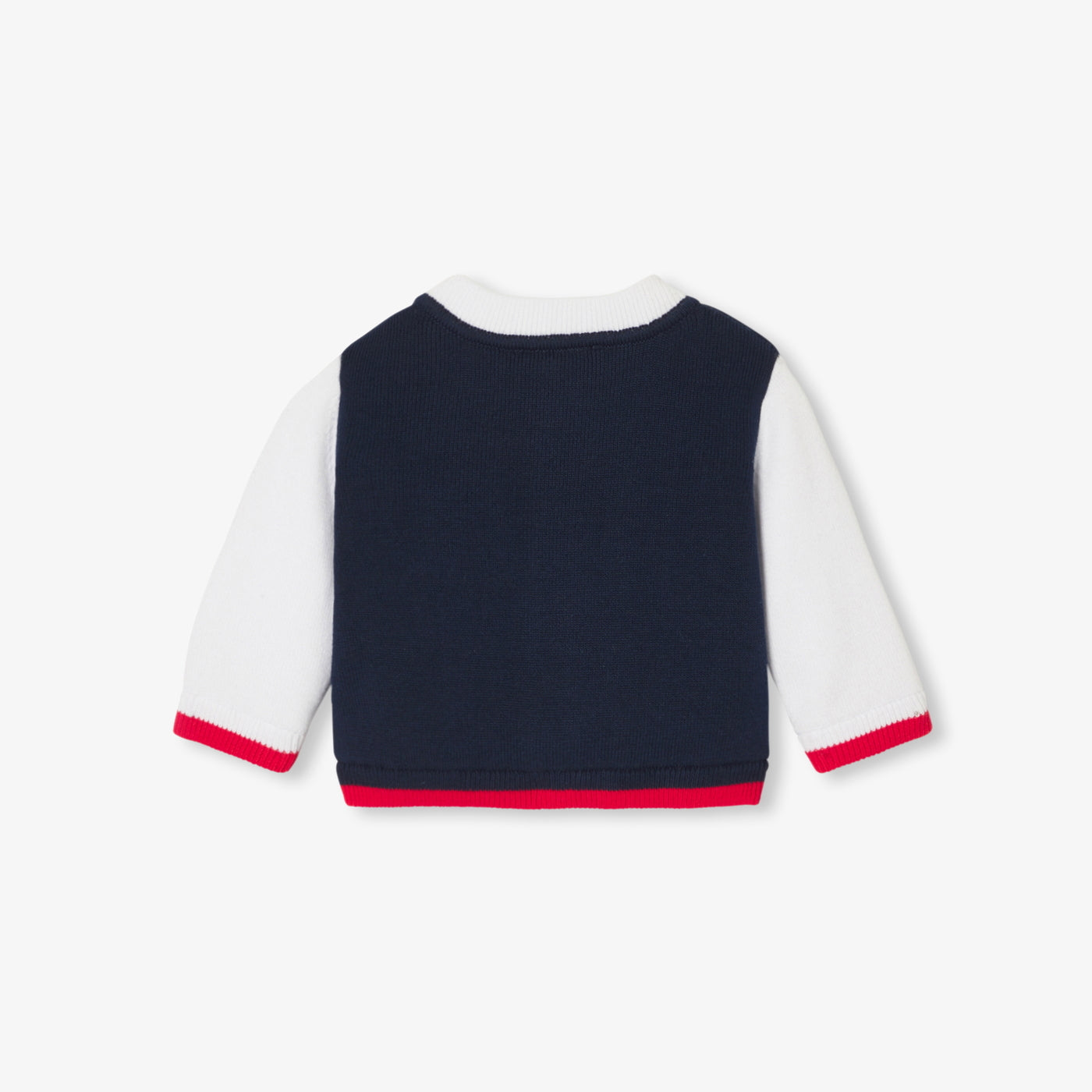 Baby boy Varsity-style cardigan