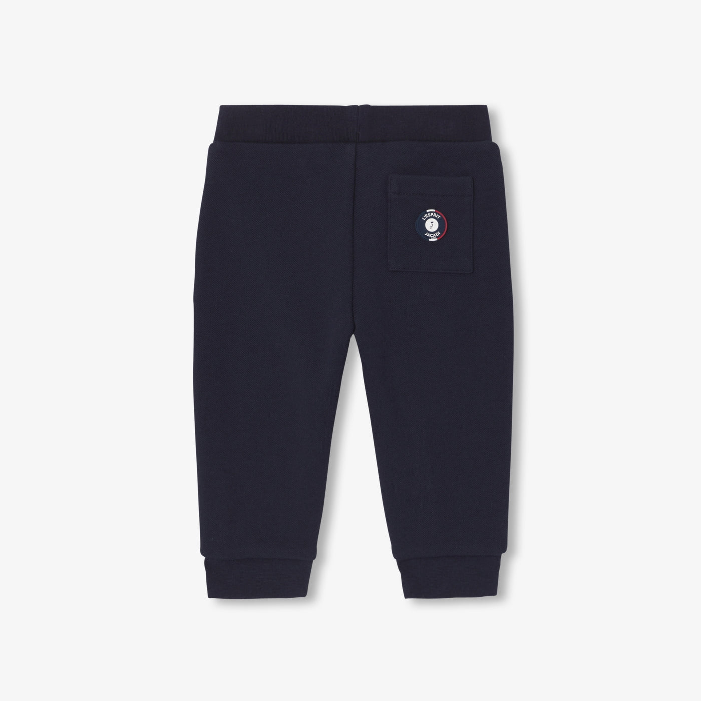 Baby joggers in quilted knit
