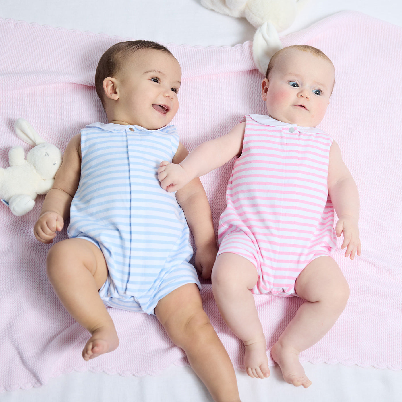 Baby boy jersey romper