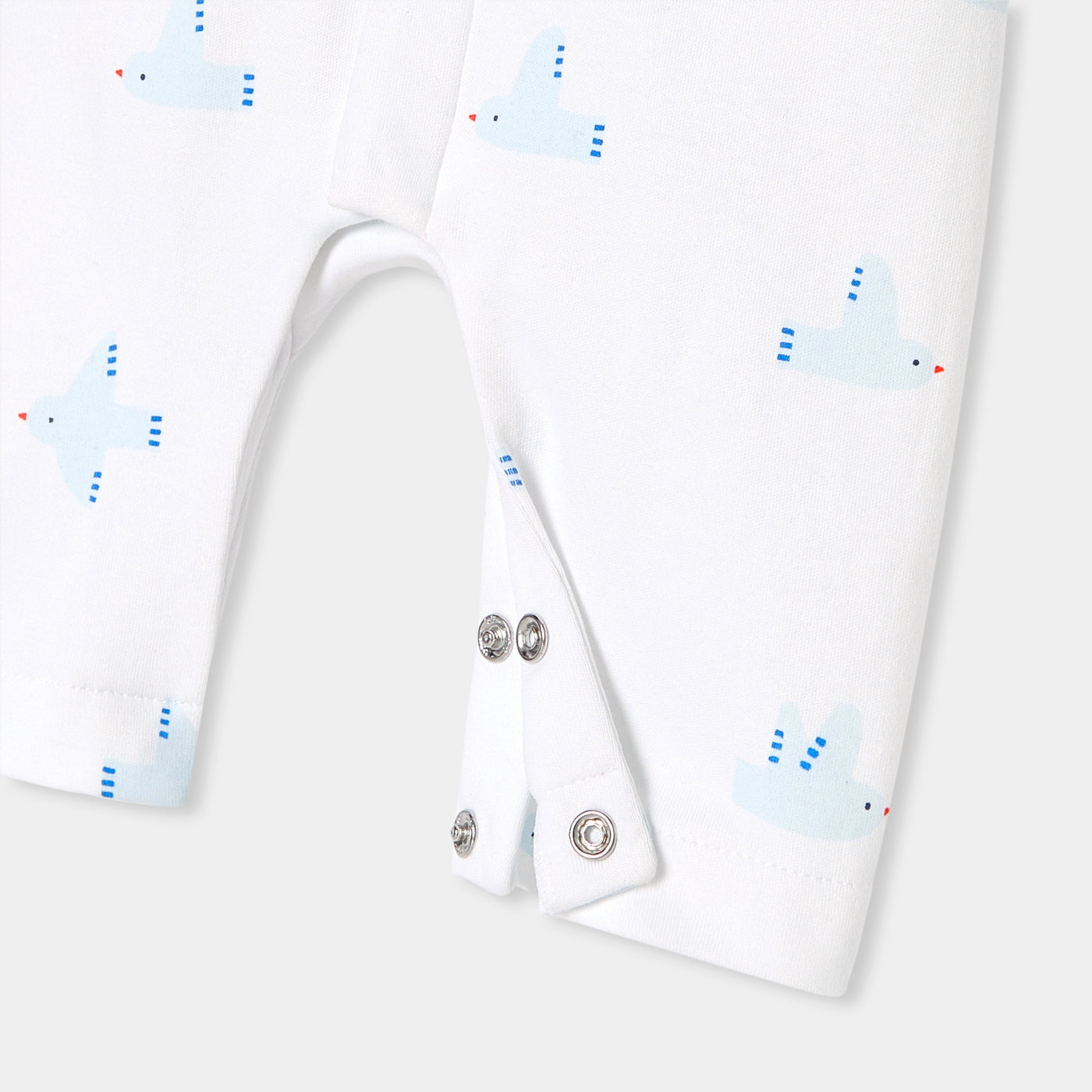 Baby jumpsuit in interlock