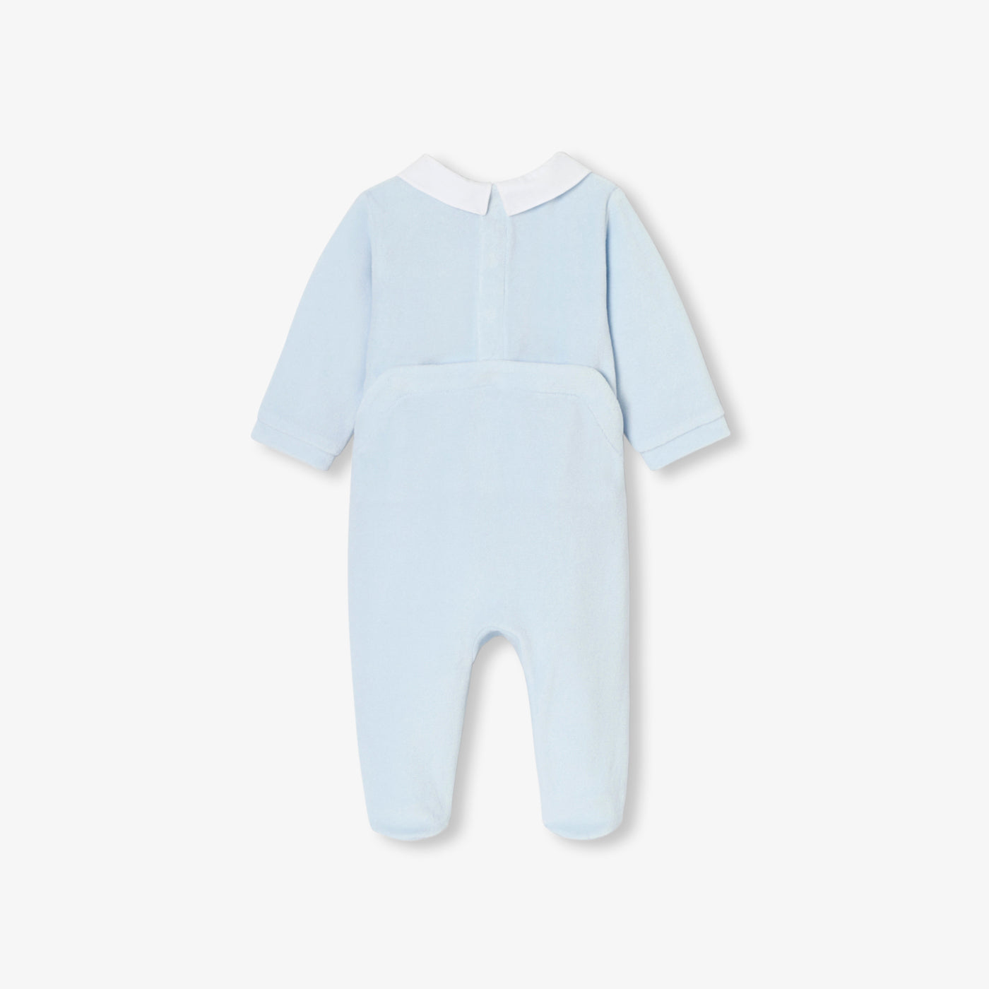 Baby boy velvet pyjamas
