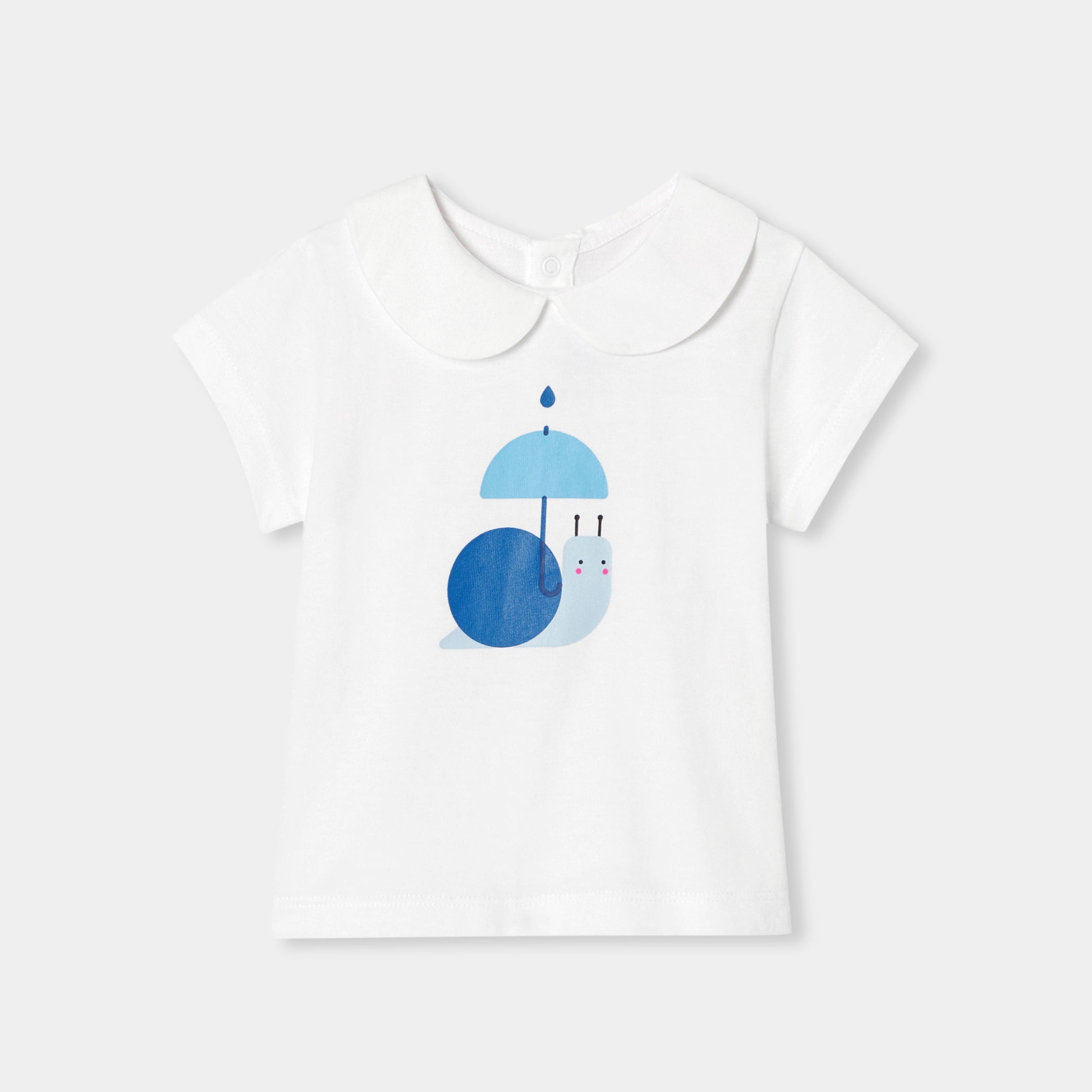Baby girl short-sleeved T-shirt