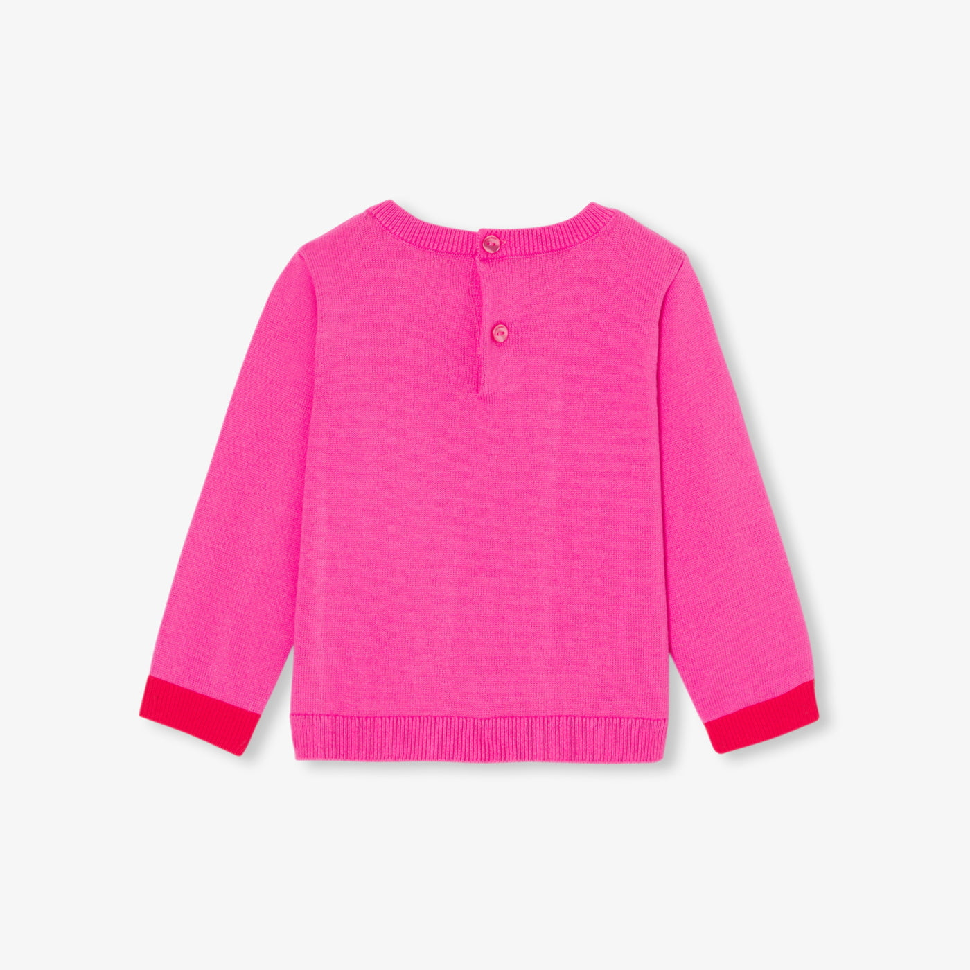 Baby girl cotton jumper