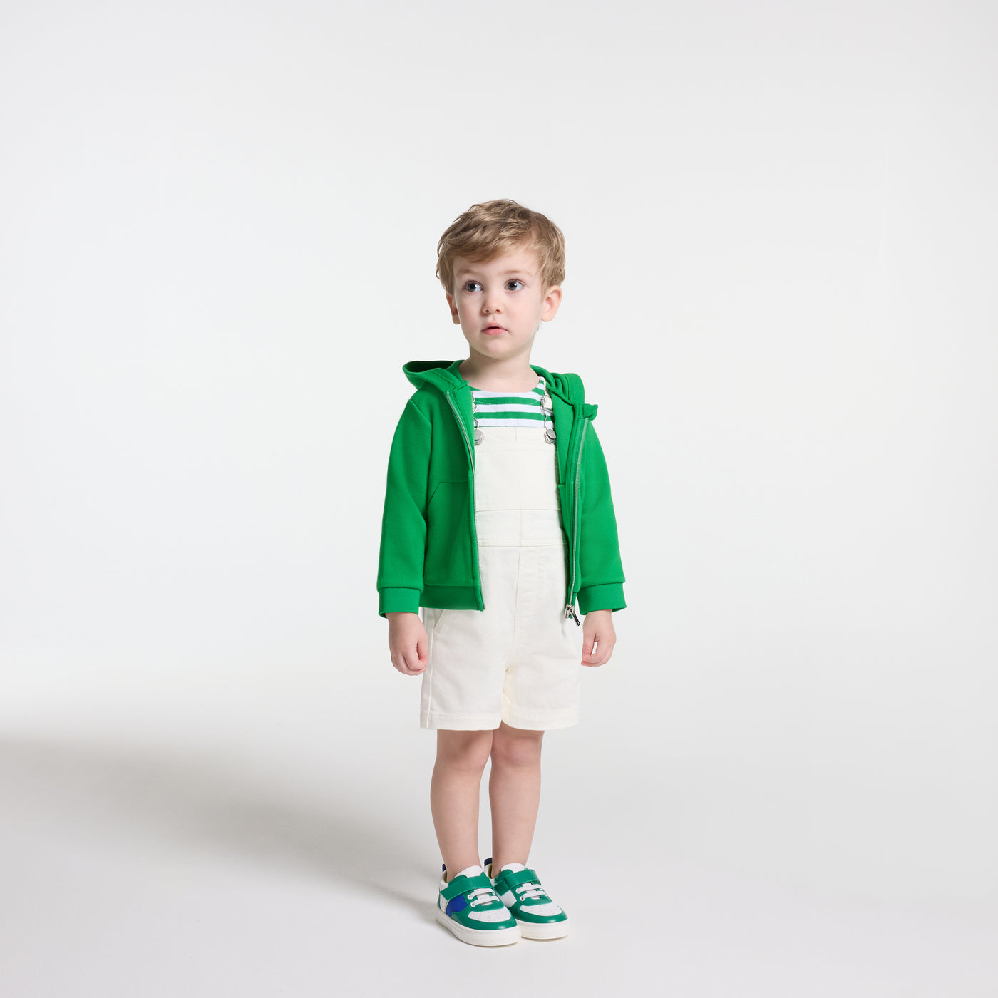 Baby boy zip-up sweatshirt