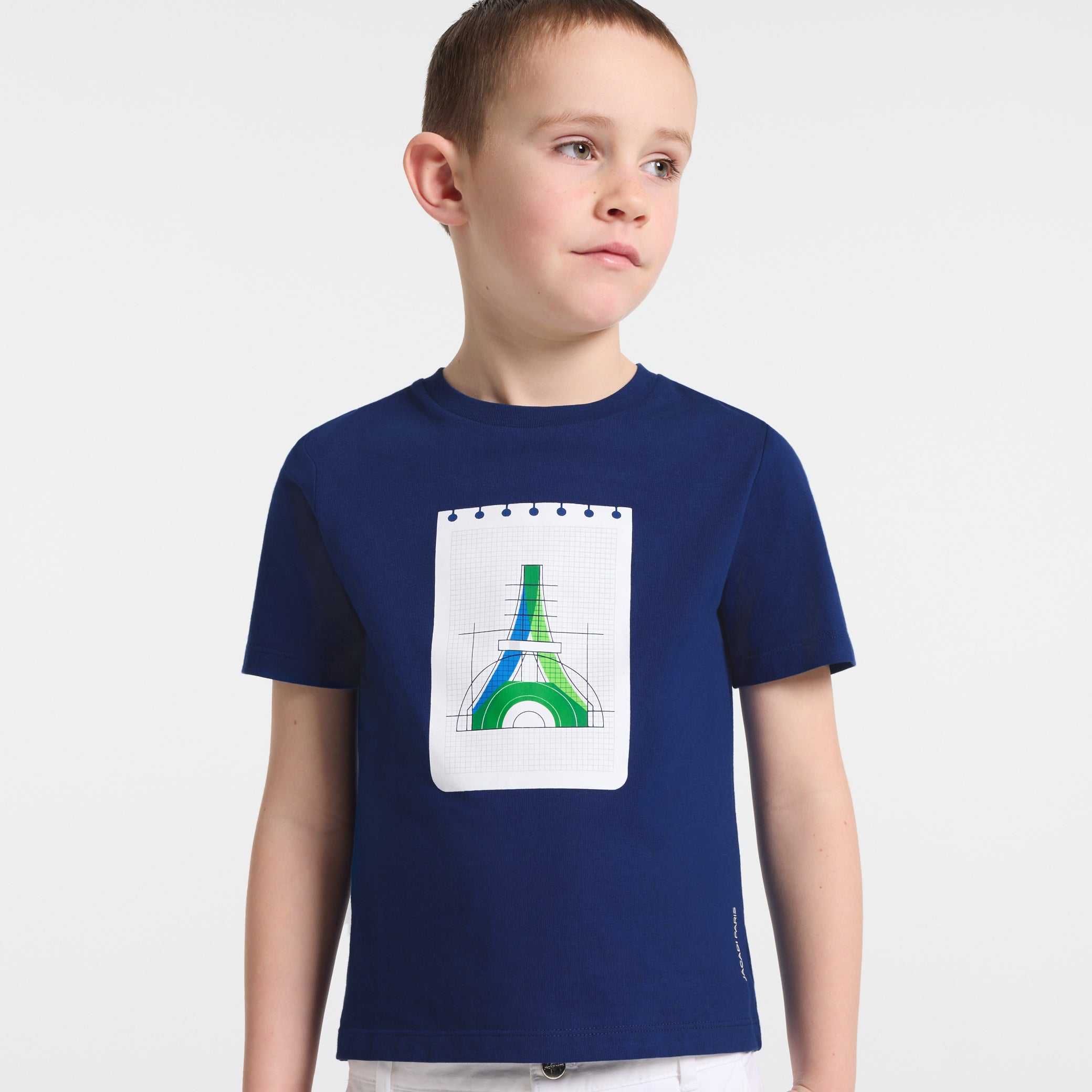 Boy short-sleeved T-shirt