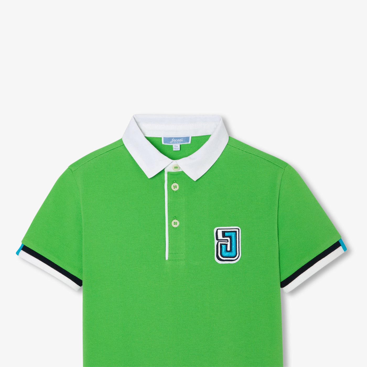 Boy polo shirt in cotton piqué