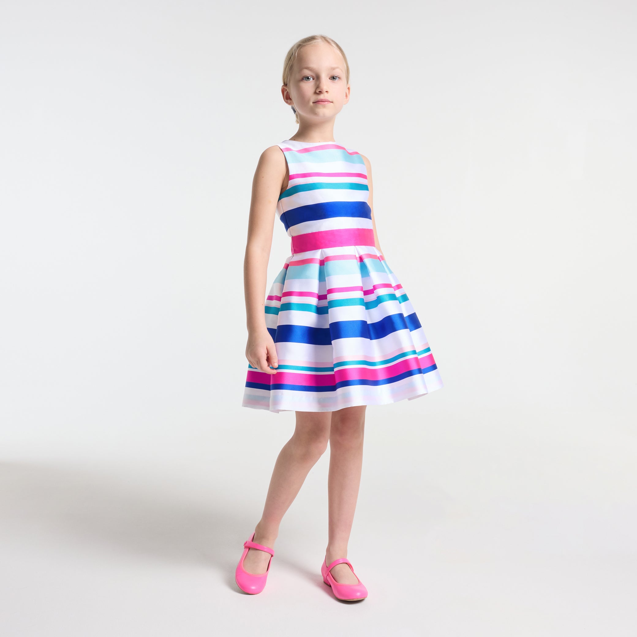 Girl satin dress