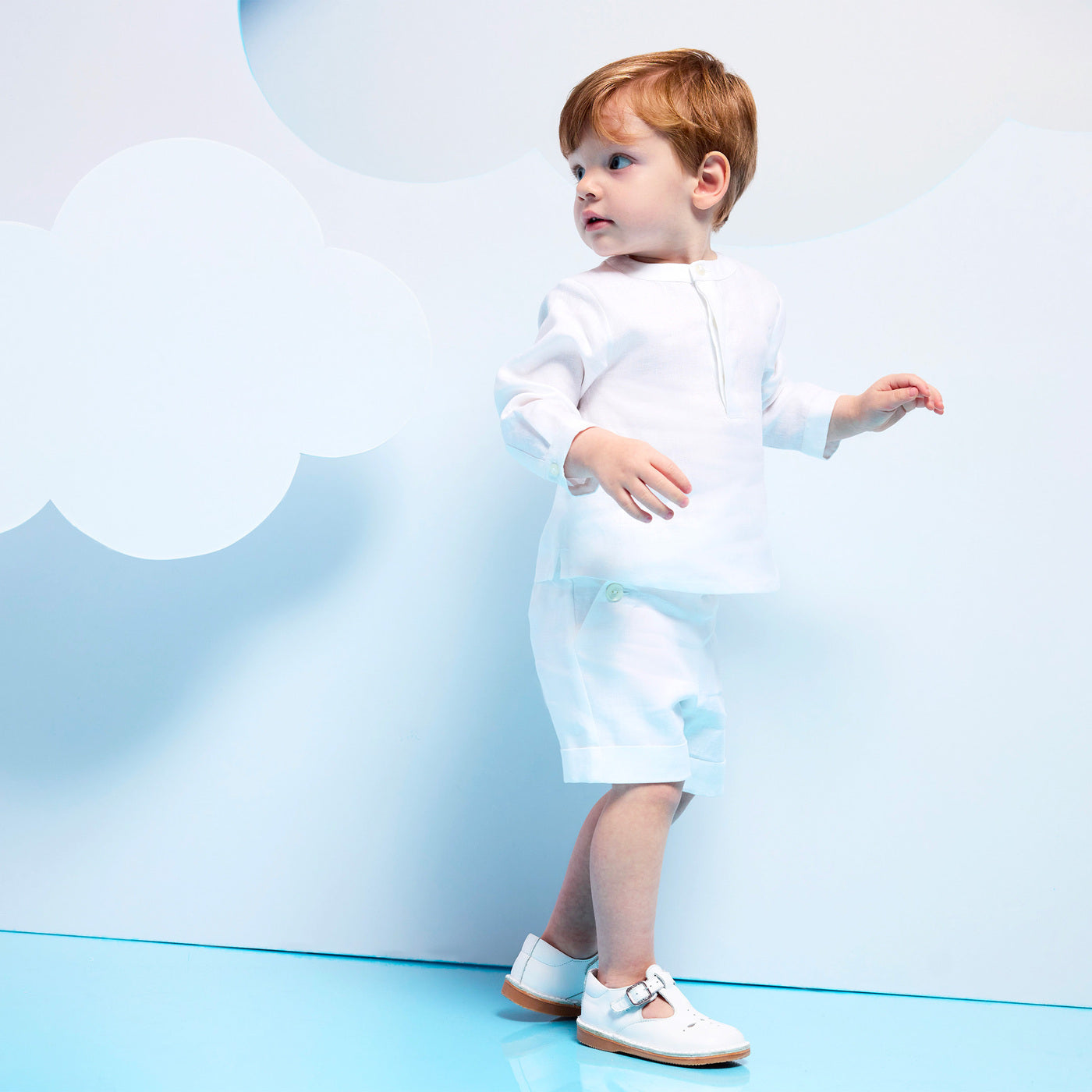 Baby boy linen shirt