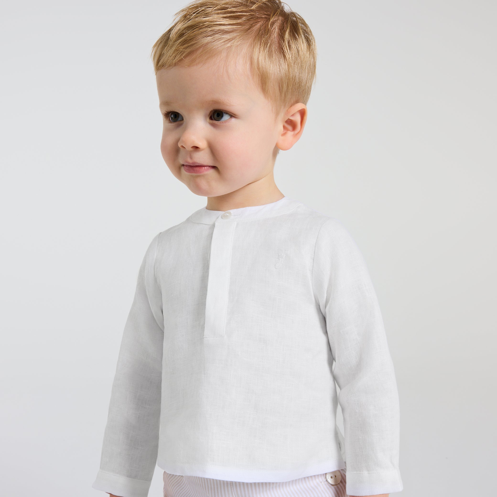 Baby boy linen shirt