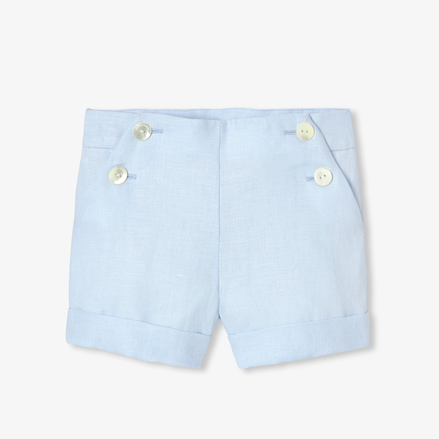 Baby boy tab shorts