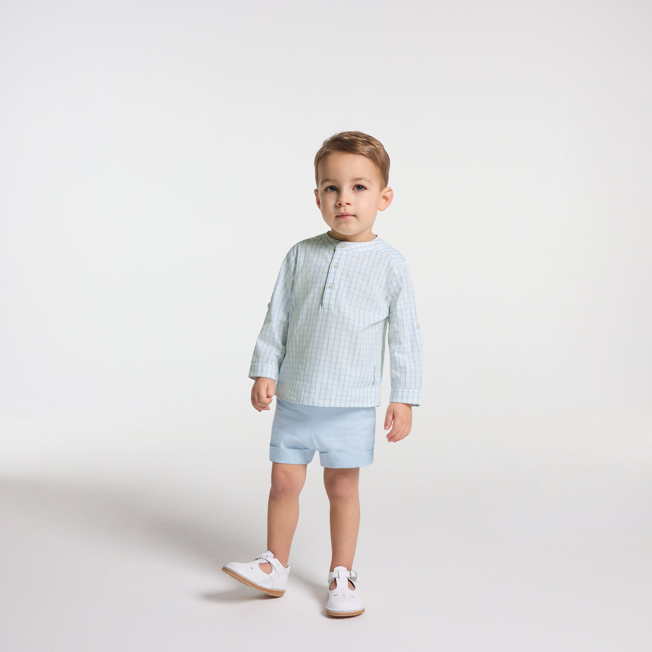 Baby boy tab shorts