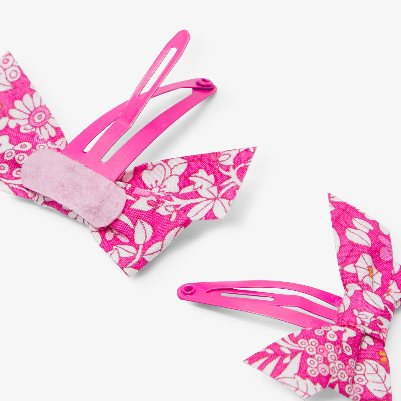 Baby girl duo of barrettes in Liberty fabric