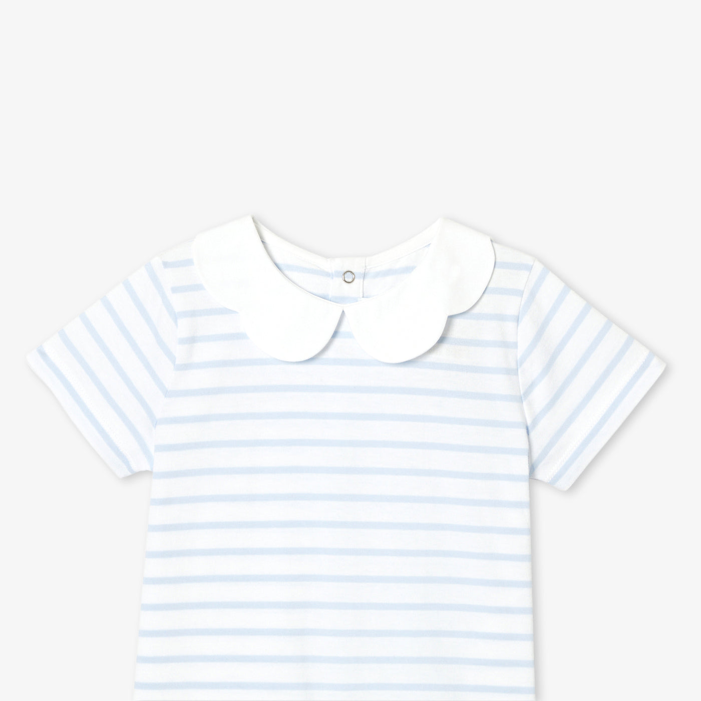 Girl striped polo shirt