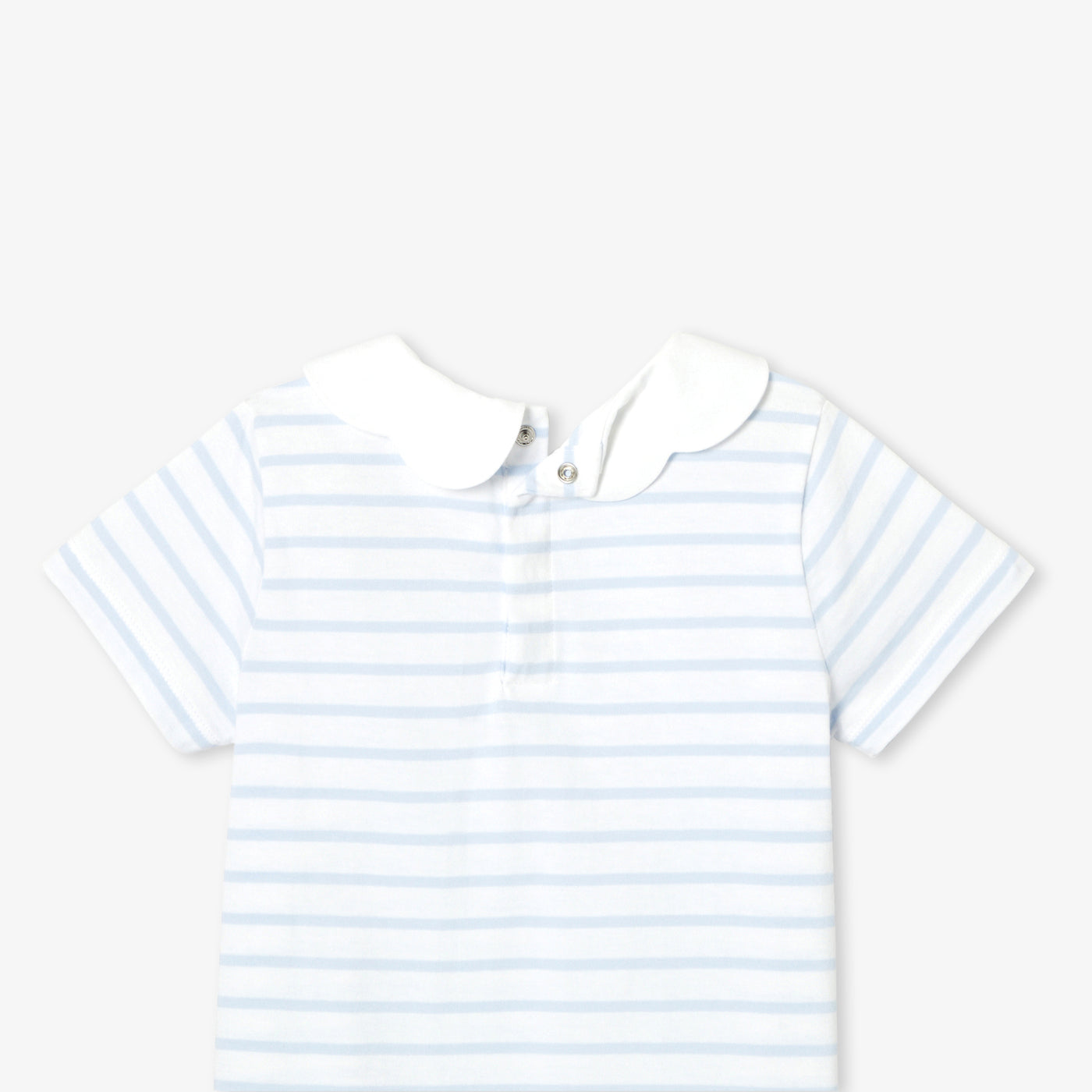 Girl striped polo shirt