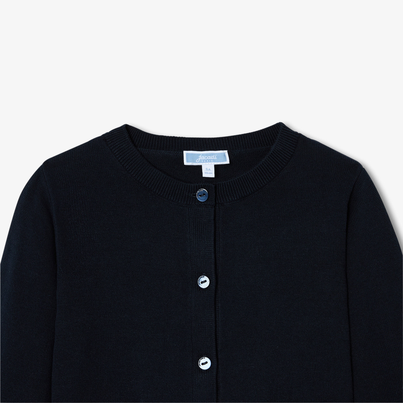 Girl jersey cardigan