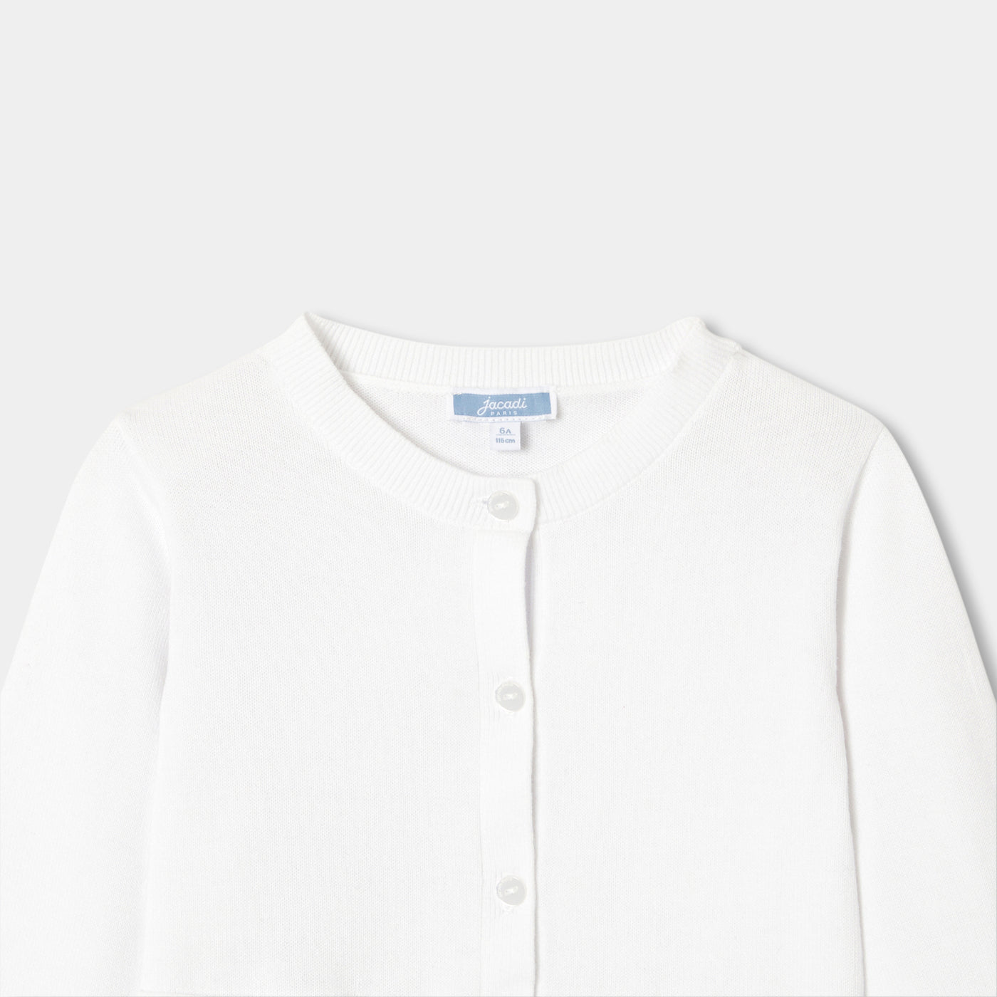 Girl jersey cardigan
