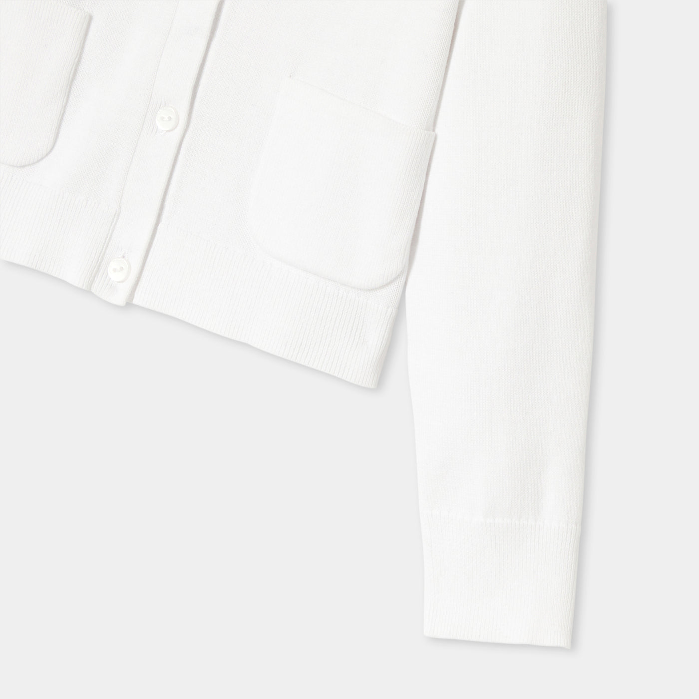 Girl jersey cardigan