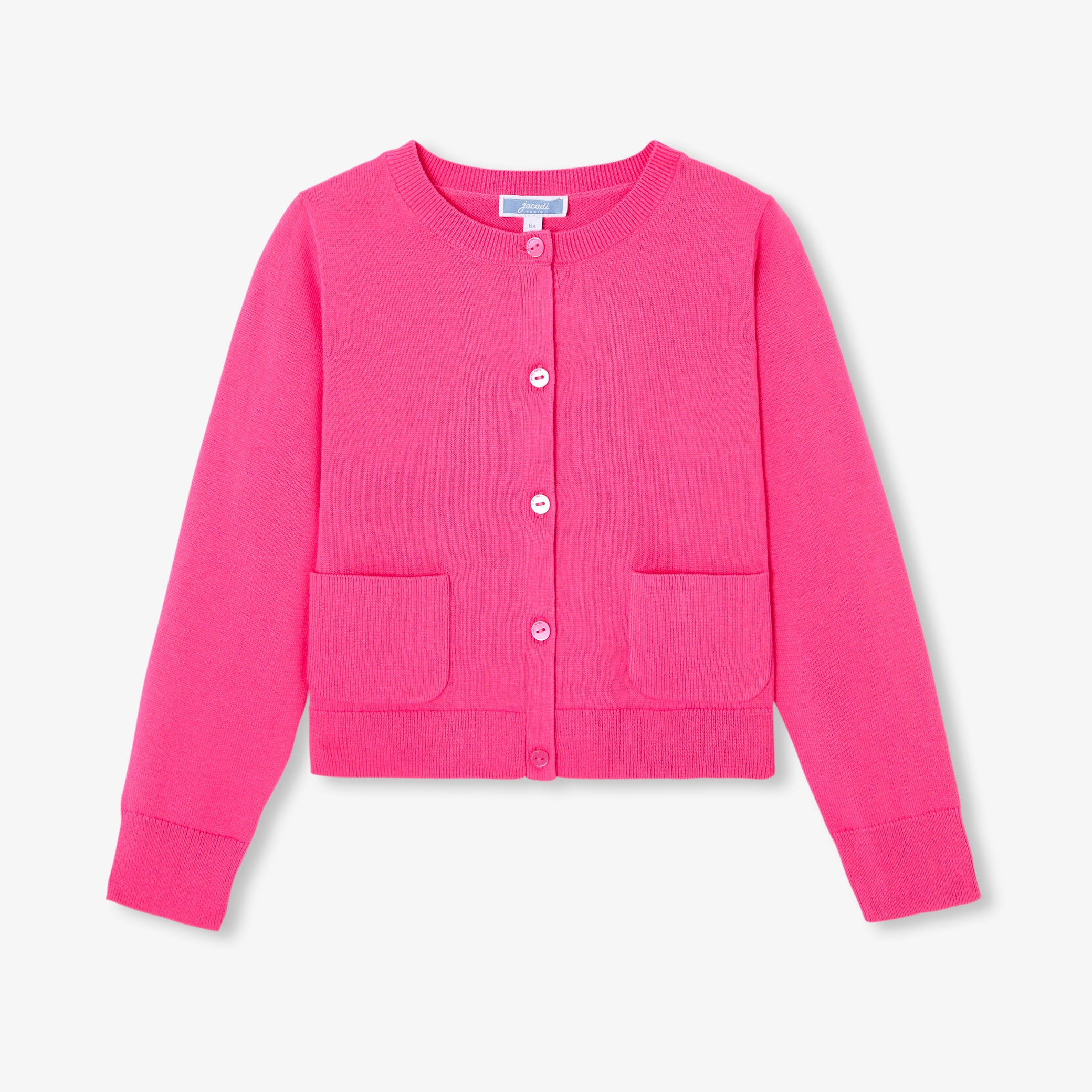 Girl jersey cardigan