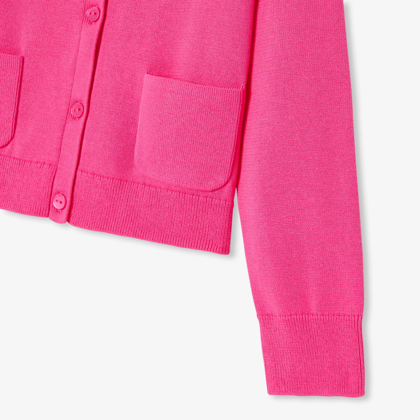 Girl jersey cardigan